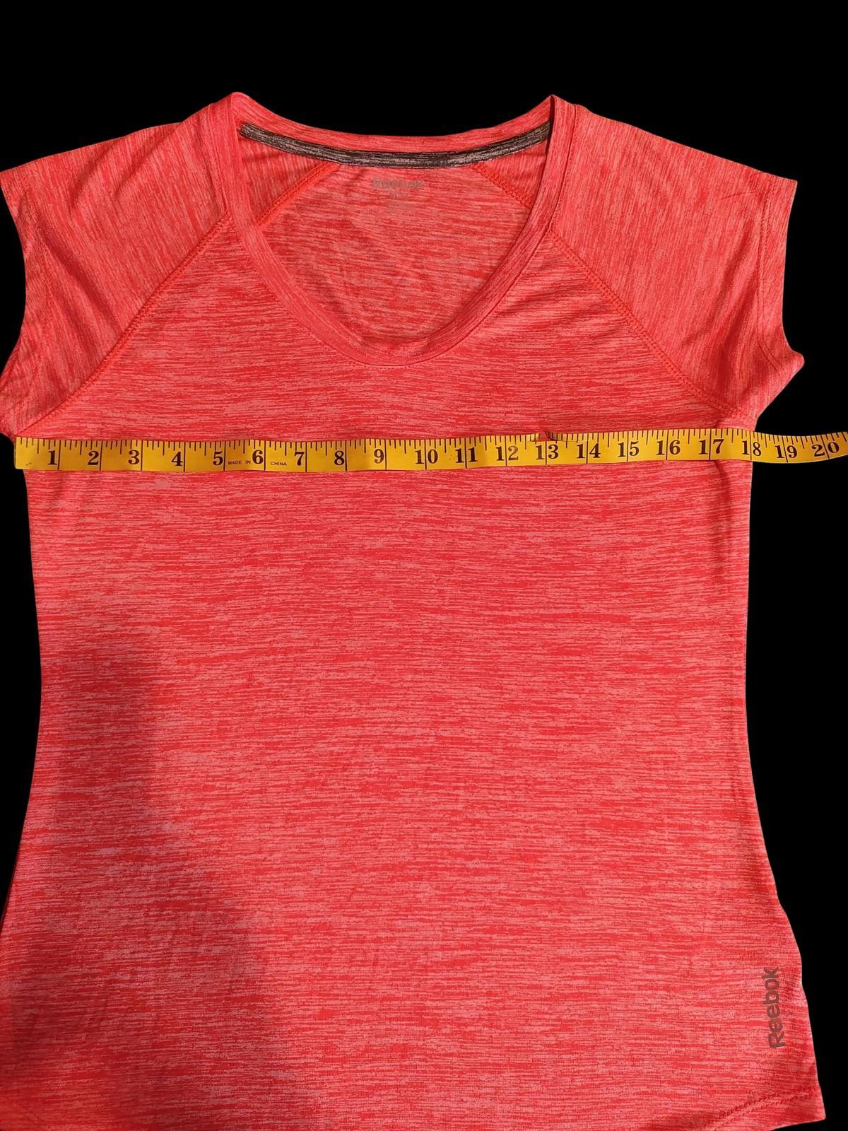 Reebok Reebok Women's Orange Short Sleeve Activewear T-Shirt Size M / US 6-8 / IT 42-44 - 6 Thumbnail