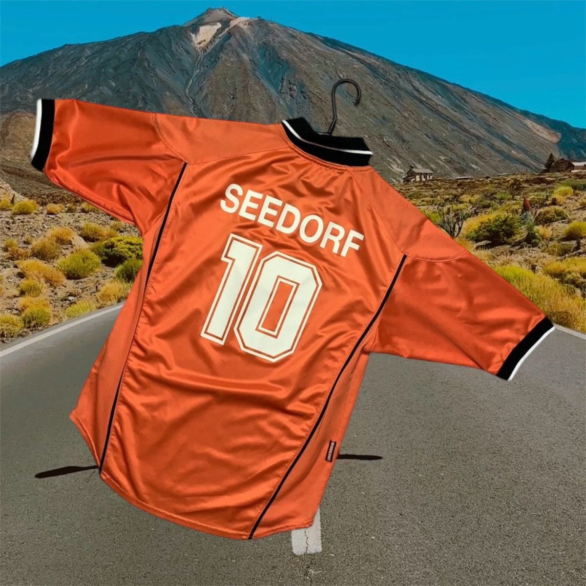 Vintage Nike Nederland 10 Seedorf Holland size S