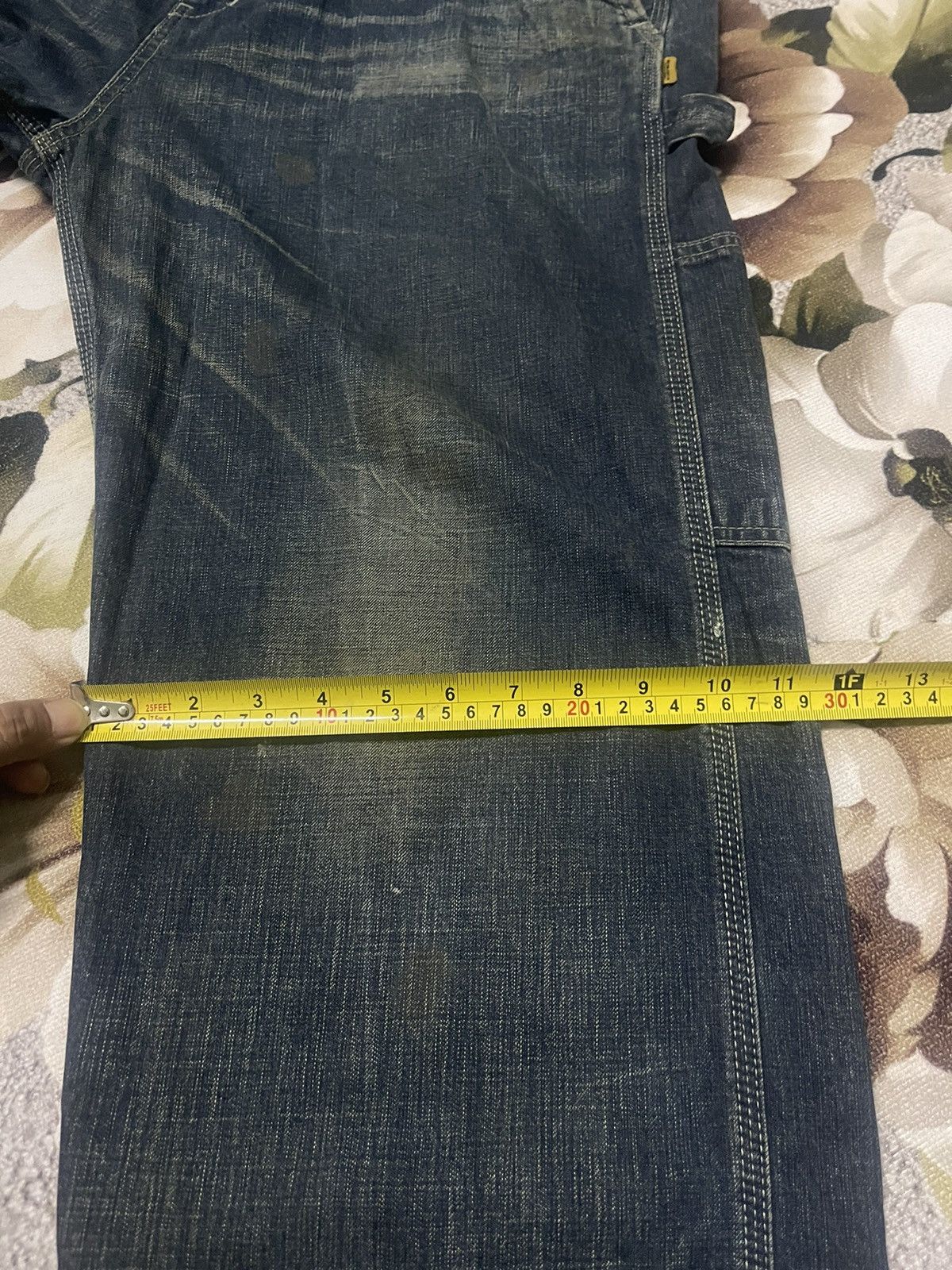 Japanese Brand Vintage Neighborhood Carpenter Baggy Jeans Size US 36 / EU 52 - 21 Thumbnail