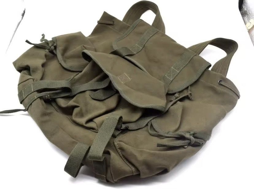 Other Reenactment Military M14 Haversack Field Bag Canvas Backpack Size ONE SIZE - 3 Thumbnail