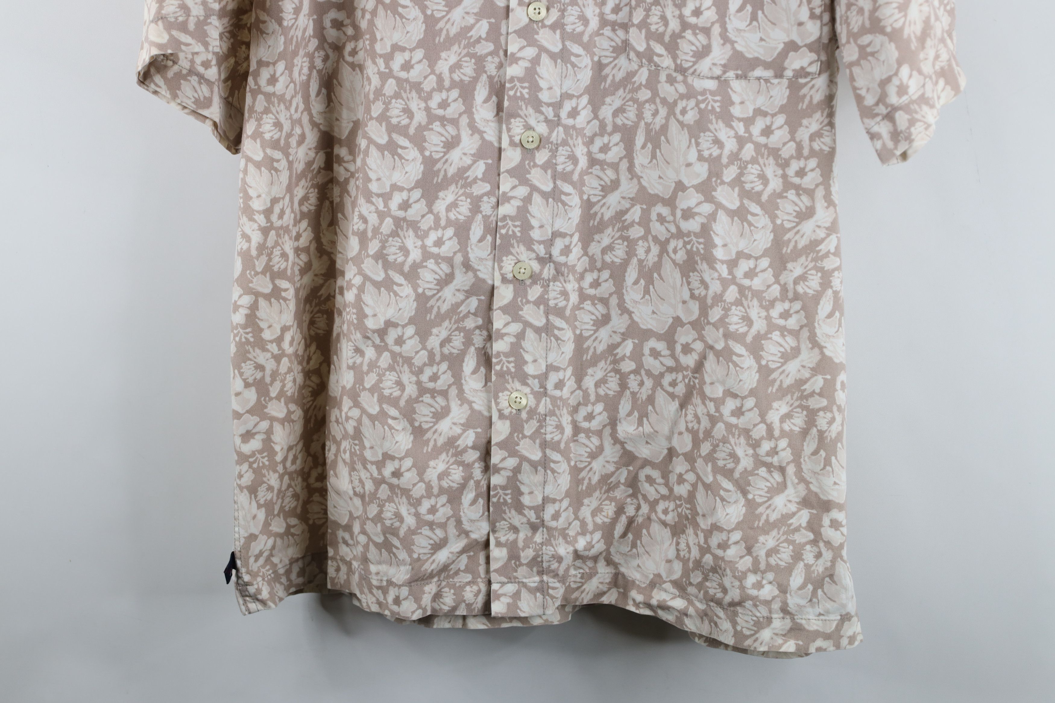 Tommy Hilfiger Vintage 90s Tommy Hilfiger Flower Luau Hawaiian Button Shirt Size US XL / EU 56 / 4 - 3 Thumbnail