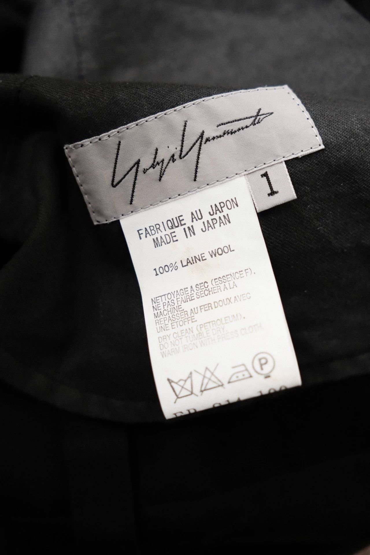 Yohji Yamamoto Yohji Yamamoto 06SS Vtg Asym Pleated Mermaid Skirt wmn Size 26" / US 2 / IT 38 - 8 Thumbnail
