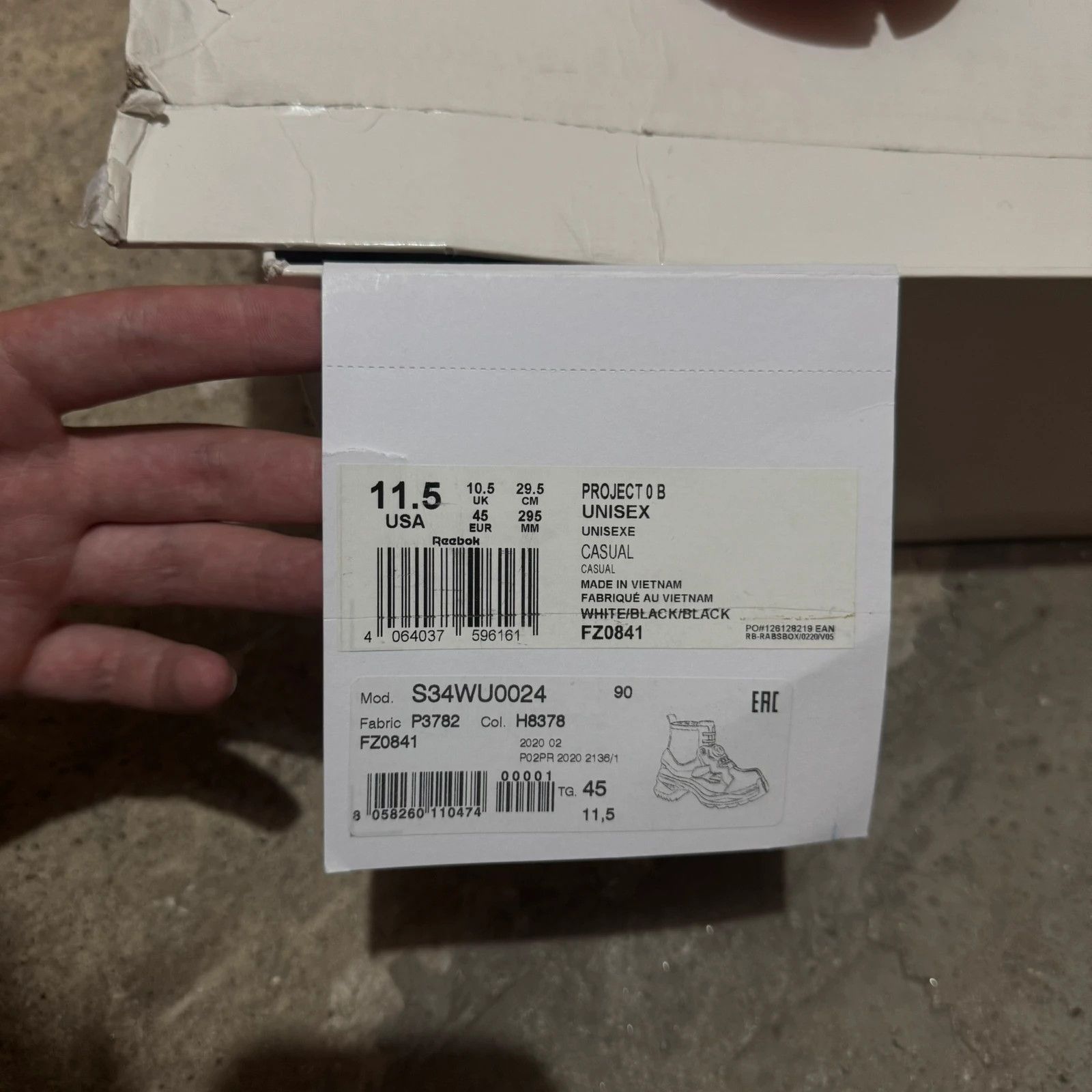 Maison Margiela × Reebok Maison Margiela x reebok tabi high sneakers boots Size US 11.5 / EU 44-45 - 6 Thumbnail