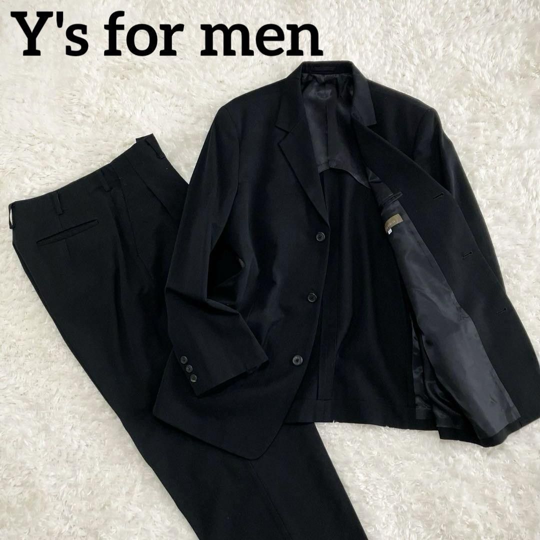 image of Yohji Yamamoto Pour Homme Y's For Men Setup in Black (Size Small)