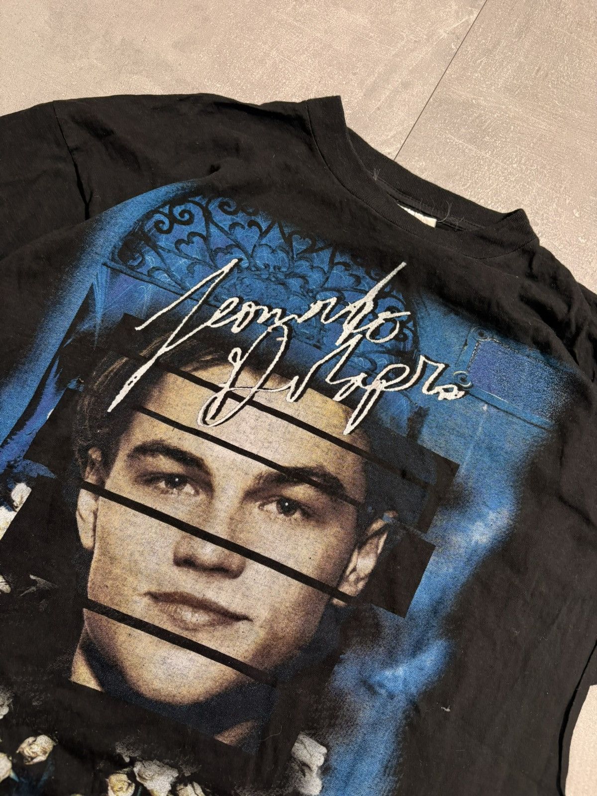Vintage 90s Leonardo di caprio single stitch shirt Size US L / EU 52-54 / 3 - 2 Thumbnail