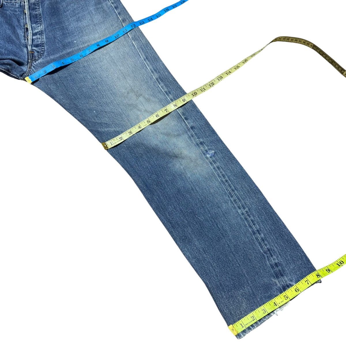 Levi's Vintage 70s Levis 501 Redline Selvedge Jeans Single Stitch Size US 33 - 15 Thumbnail