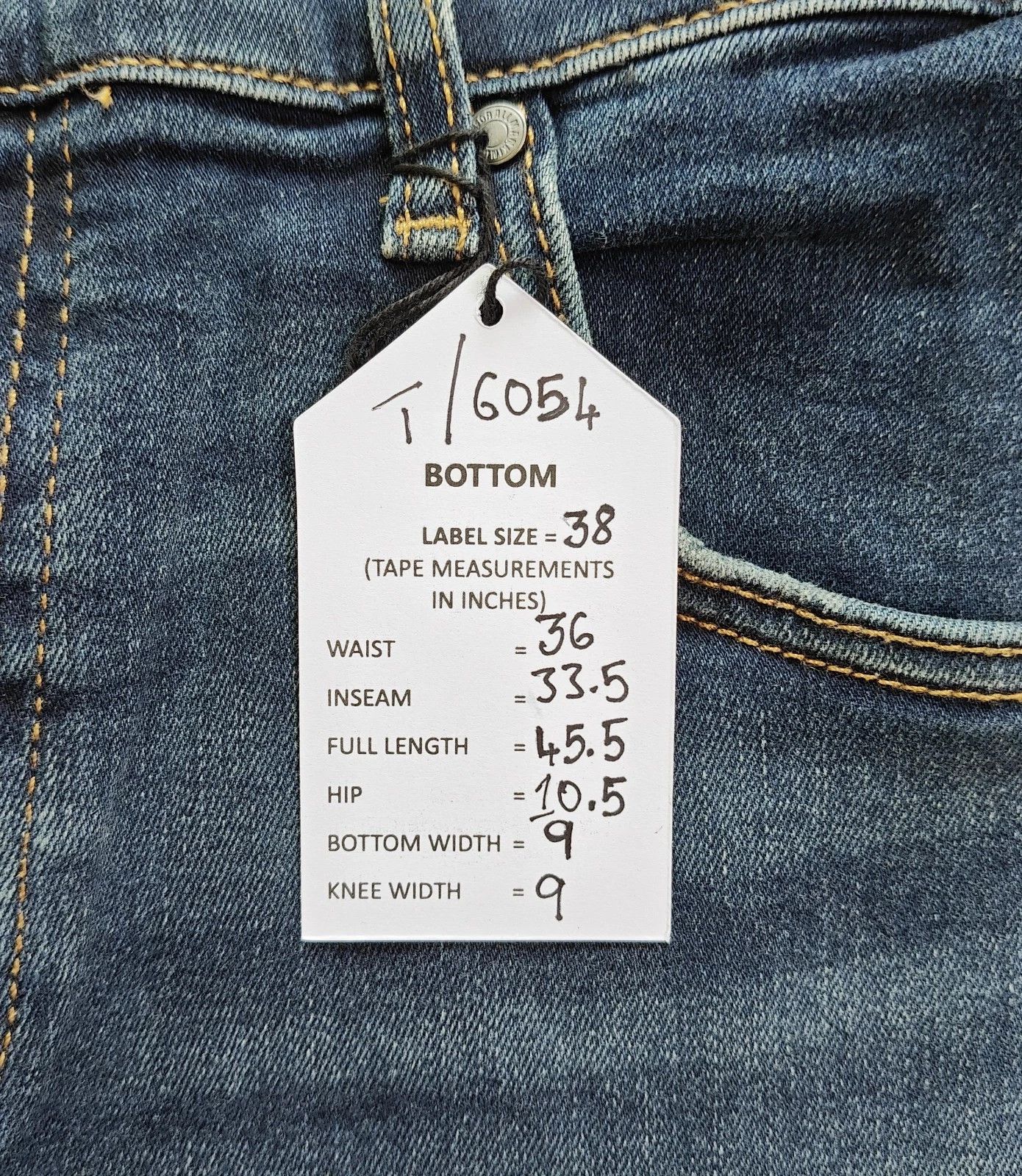 7 For All Mankind 7 For All ManKind THE BOOTCUT Alto Jeans T / 6054 Size US 38 / EU 54 - 6 Thumbnail