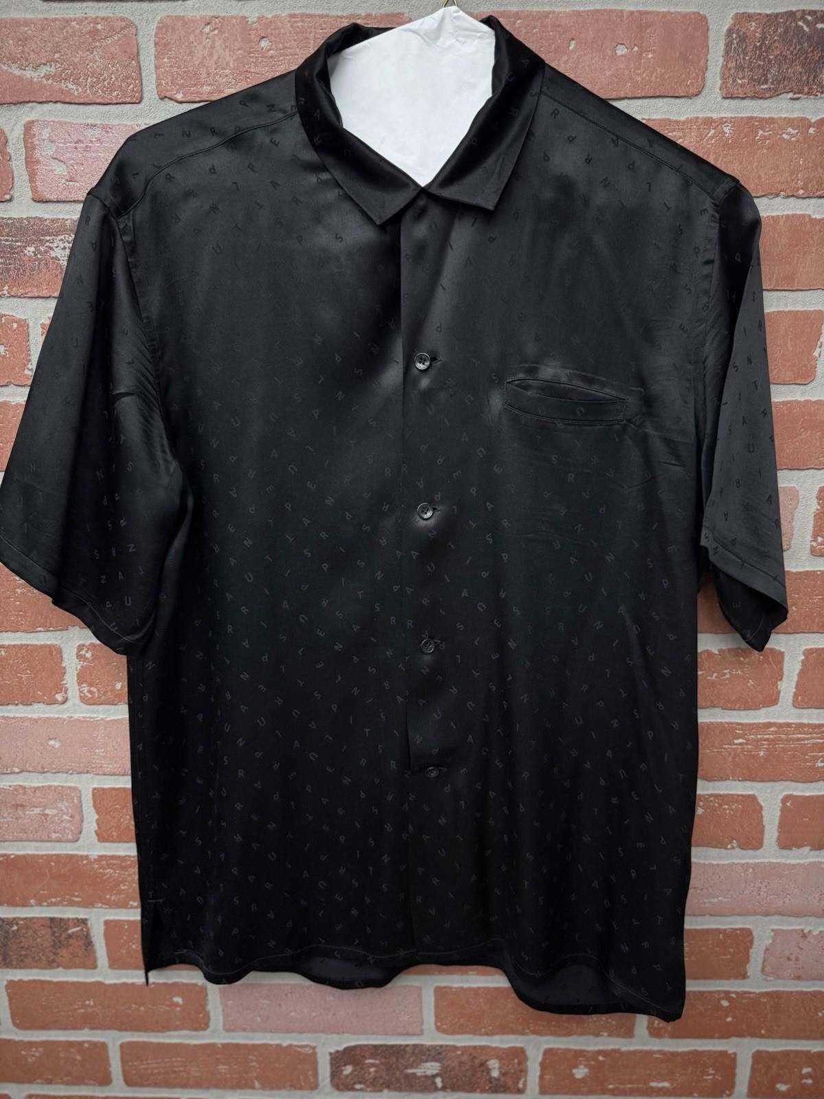 Saint Laurent Paris Saint Laurent Paris Collared Button Silk T-Shirt Size (40) Size US M / EU 48-50 / 2 - 2 Thumbnail