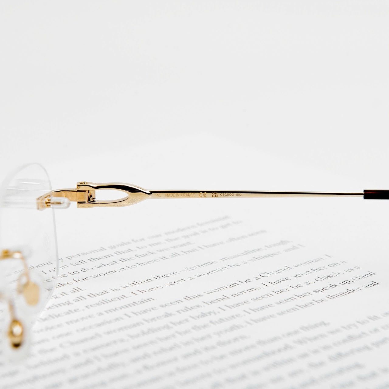 Cartier CARTIER CT0290O 003 GLASSES Size ONE SIZE - 4 Thumbnail