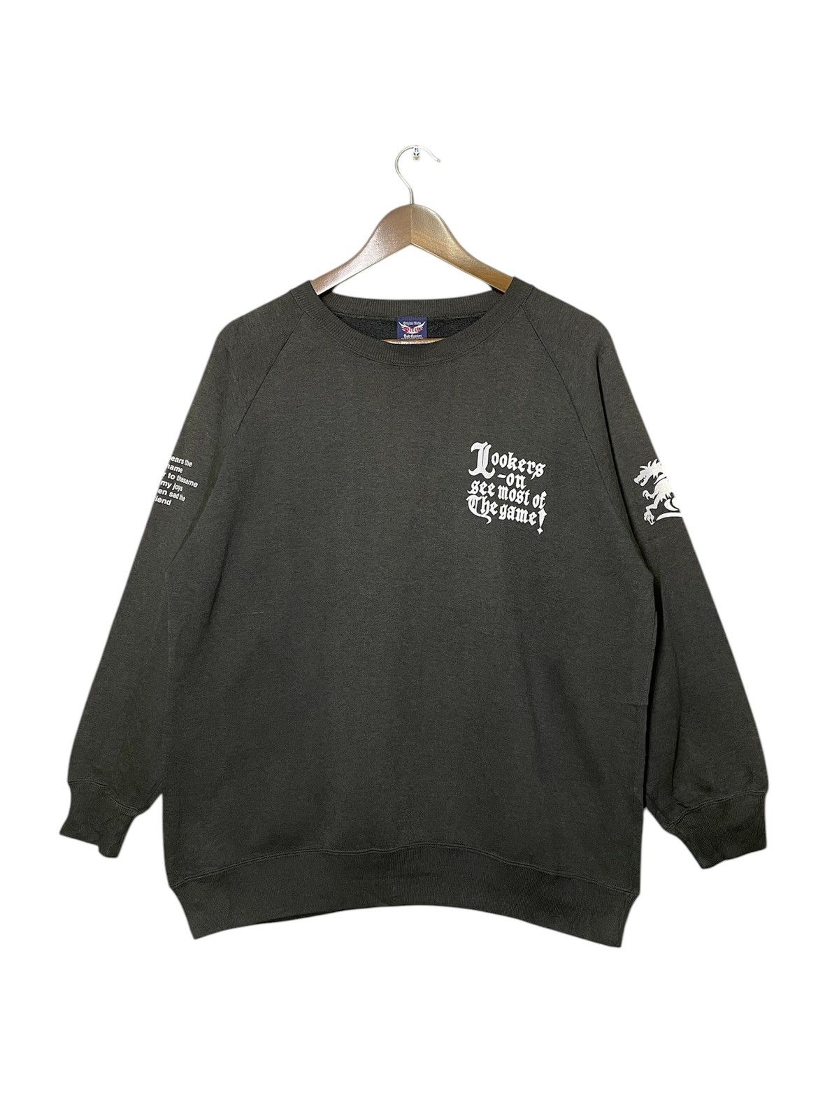 Vintage Draco print logo crewneck sweatshirt Size US L / EU 52-54 / 3 - 1 Thumbnail