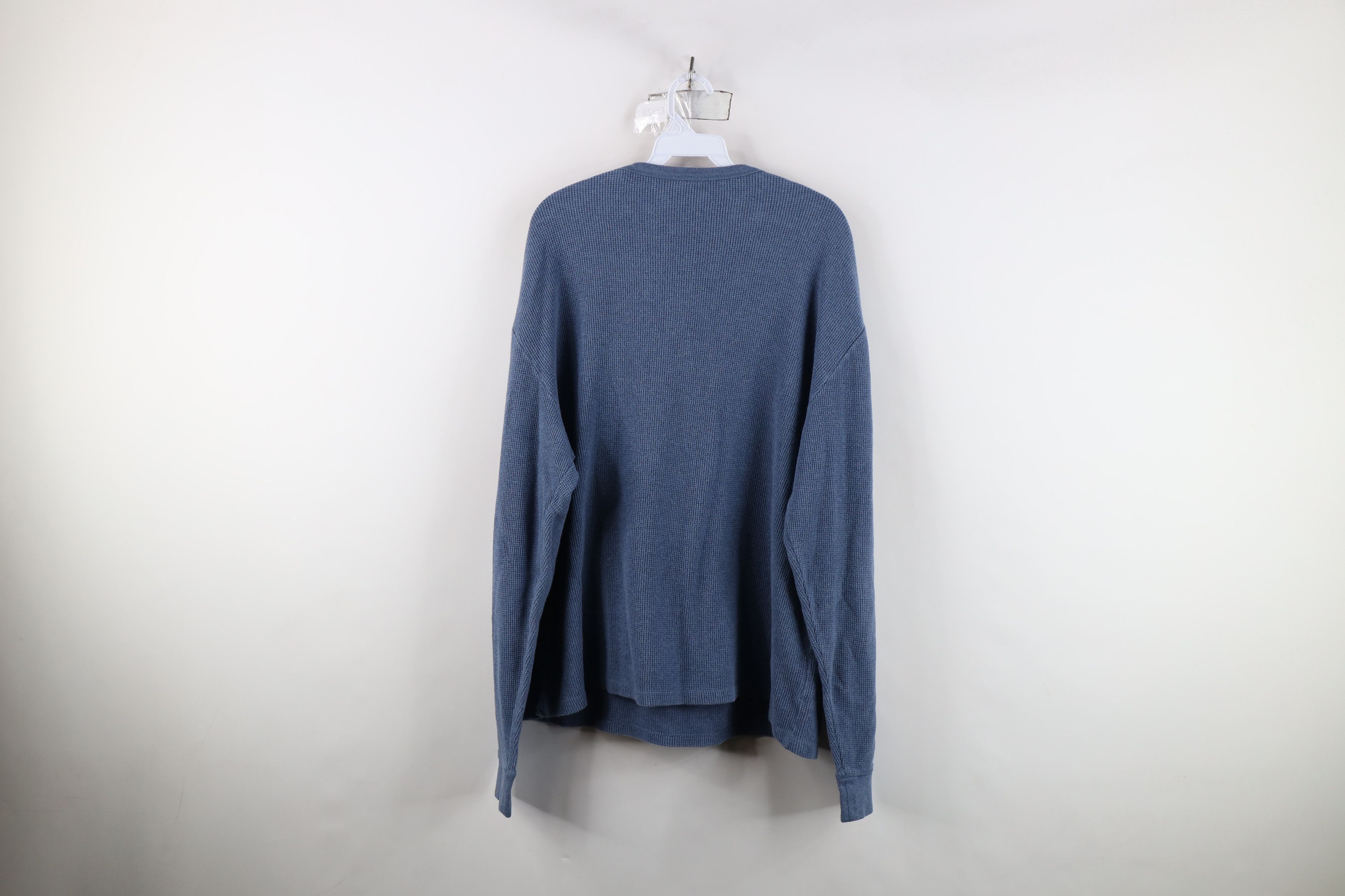 Vintage Vintage Y2K 2005 Gap Thermal Waffle Knit Long Sleeve T-Shirt Size US XXL / EU 58 / 5 - 11 Thumbnail