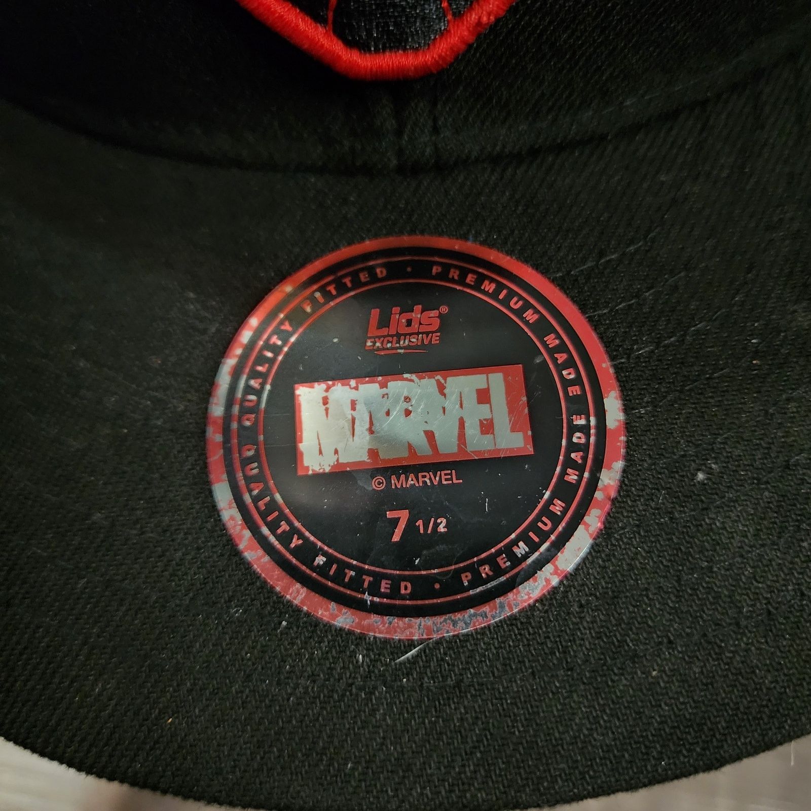 Lids Lids Exclusive Marvel Spiderman Fitted hat cap size 7.5 Size ONE SIZE - 5 Thumbnail