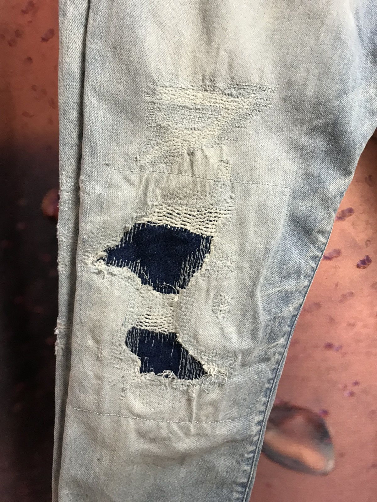 G-Star G Star Raw distressed denim jeans Size US 33 - 3 Thumbnail