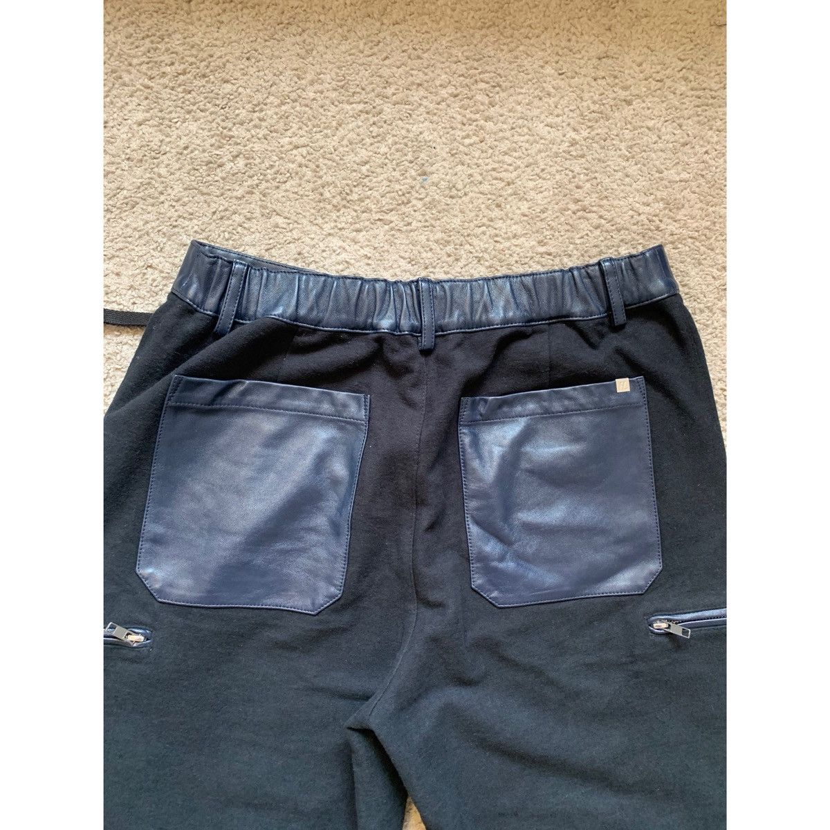 Helmut Lang HELMUT LANG LEATHER FLIGHT PANTS Size US 32 / EU 48 - 19 Thumbnail