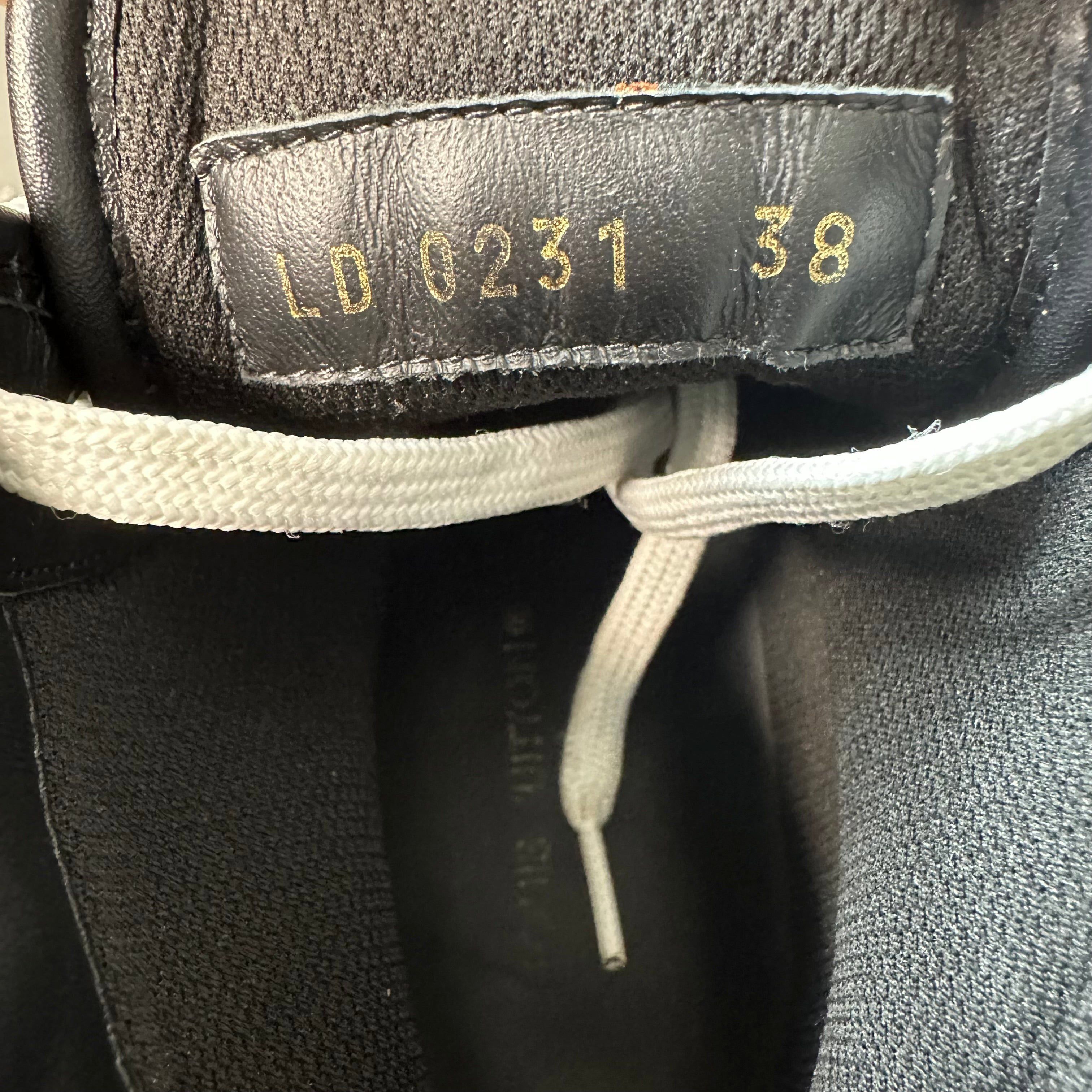 Louis Vuitton Louis Vuitton High Black White Squad Sneaker Sz 6 (38) Size US 6 / EU 39 - 6 Thumbnail