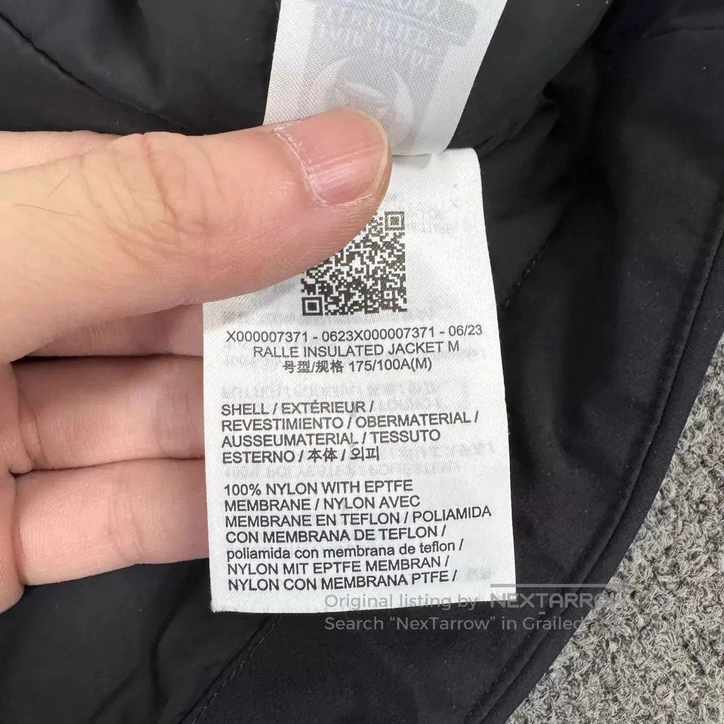 Arc'teryx Black Hooded Zip-Up Light Jacket Size M. Size US M / EU 48-50 / 2 - 7 Thumbnail