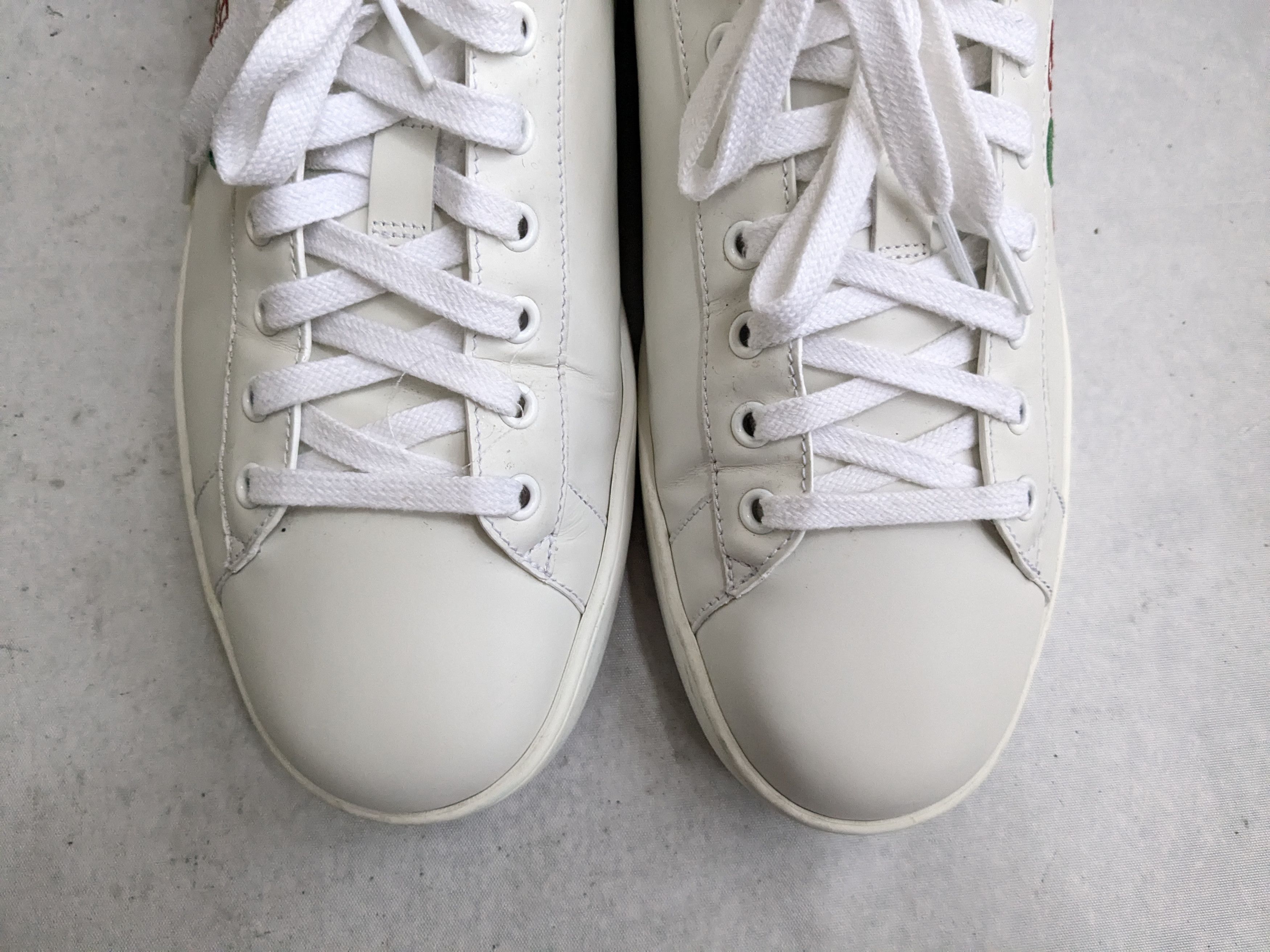Gucci Gucci Ace Sneakers Tennis White 11.5 Low Tops Size US 11.5 / EU 44-45 - 3 Thumbnail