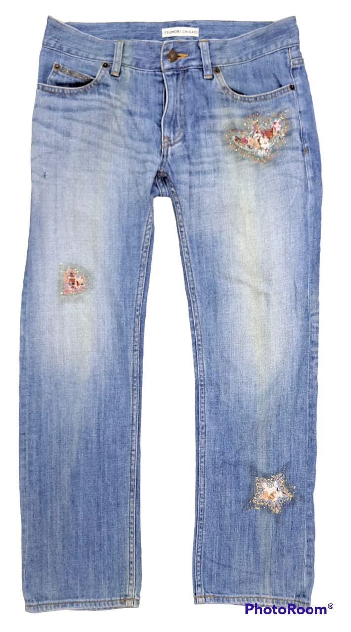 Issey Miyake × Japanese Brand × Tsumori Chisato CHISATO JEANS ISSEY MIYAKE Size 30" / US 8 / IT 44 - 1 Thumbnail