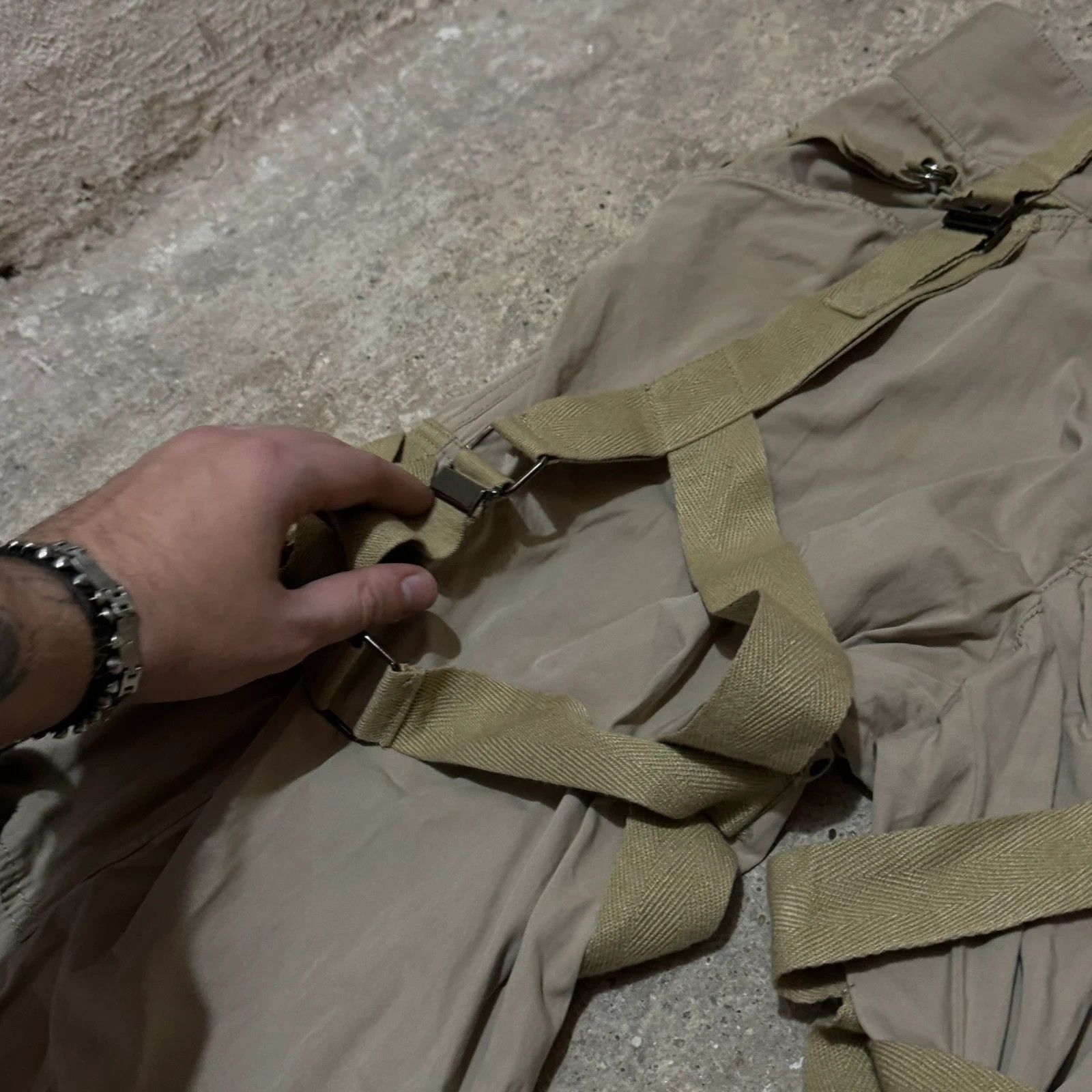 Dolce & Gabbana S/S 2004 Dolce & Gabbana bondage parachute cargo pants Size US 31 - 7 Thumbnail