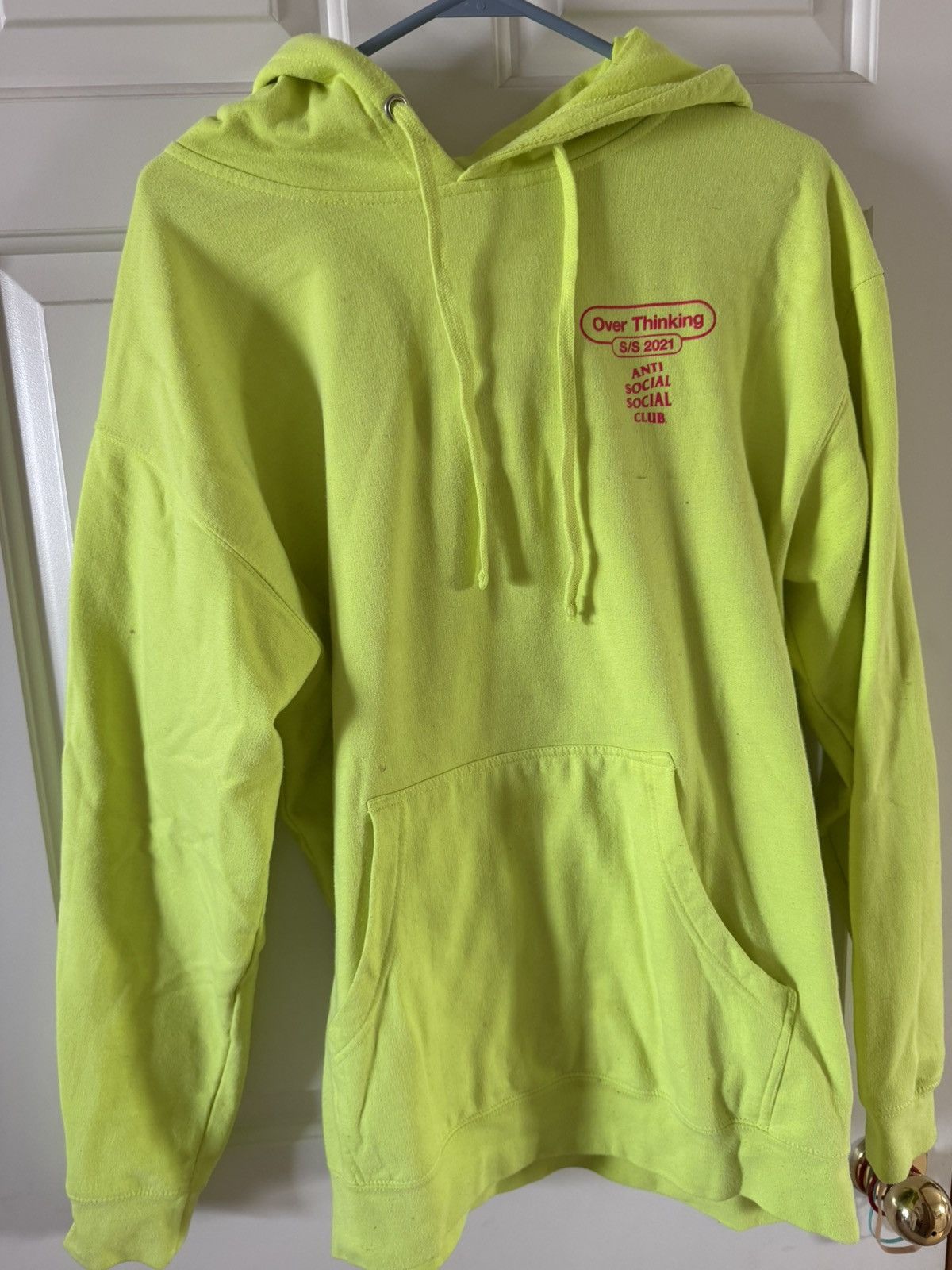 Anti Social Social Club Assc overthinking Hoodie Size US L / EU 52-54 / 3 - 2 Thumbnail
