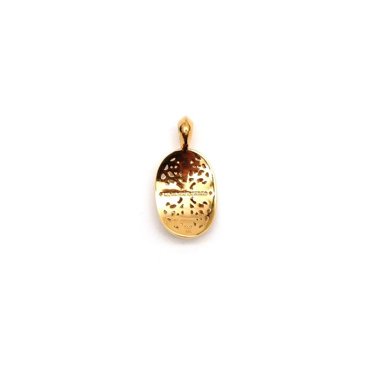 Chrome Hearts Chrome Hearts 22K Gold Diamonds Keeper Cross Necklace Charm Size ONE SIZE - 2 Thumbnail
