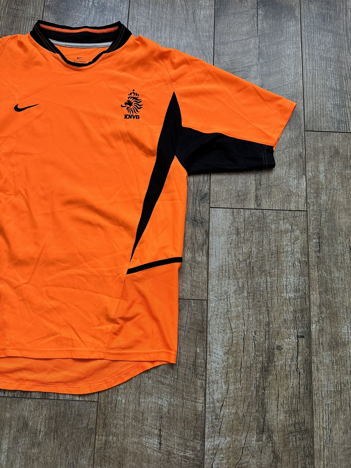 Nike 2002 Vintage Nike Total 90 Netherlands Home Soccer Jersey Size US S / EU 44-46 / 1 - 4 Thumbnail
