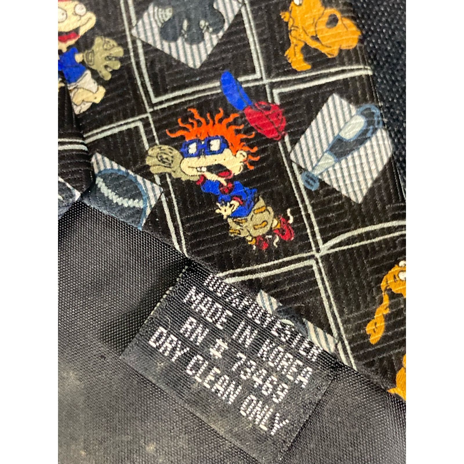 Nickelodeon VTG 90s Nickelodeon Rugrats Tie Necktie Tommy Size ONE SIZE - 4 Thumbnail