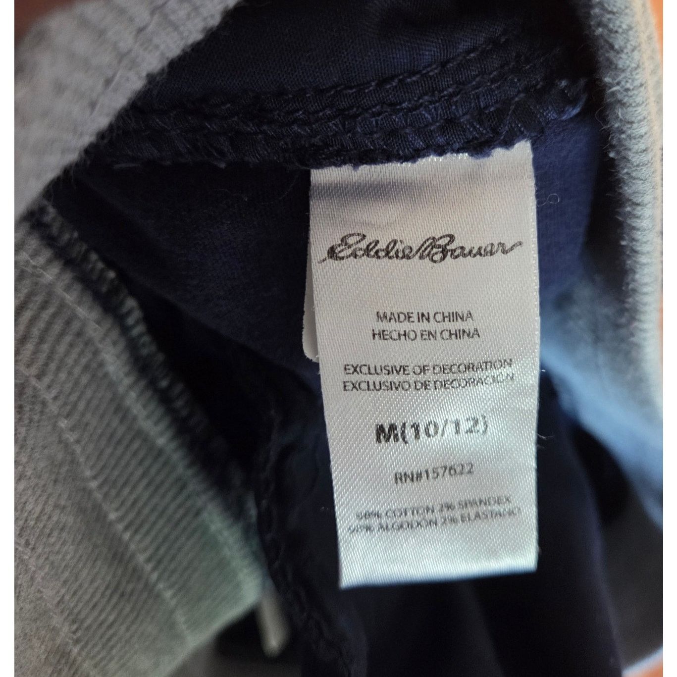 Eddie Bauer Eddie Bauer Boys Blue Cargo Shorts Size M (10/12) Size US 26 / EU 42 - 4 Thumbnail