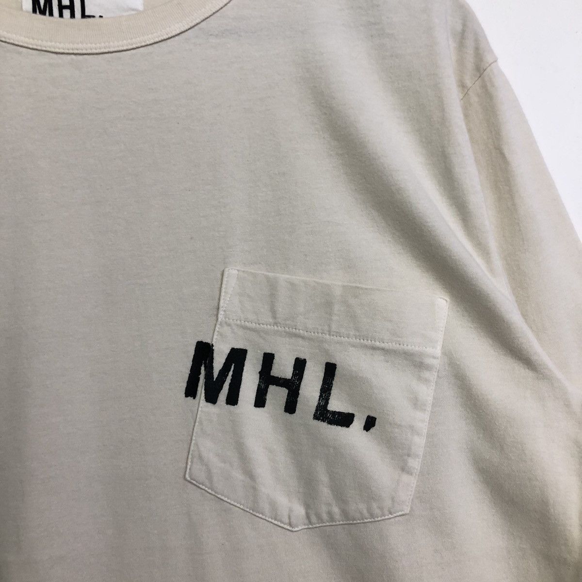Margaret Howell Margaret Howell Long Sleeve Pocket Tshirt Size US L / EU 52-54 / 3 - 5 Thumbnail