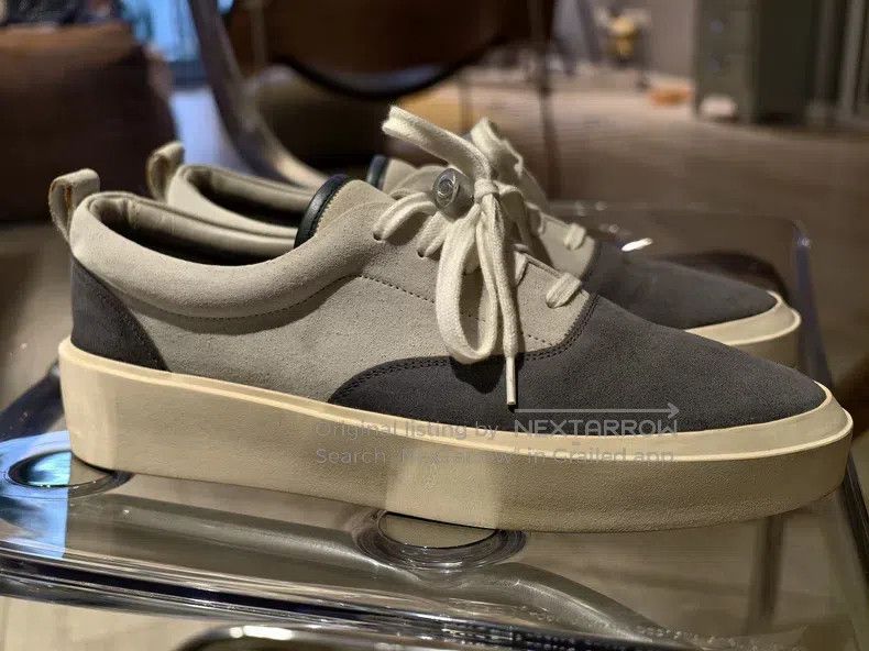 Fear of God Fear of God Leather low-top board shoes Size US 9 / EU 42 - 1 Thumbnail