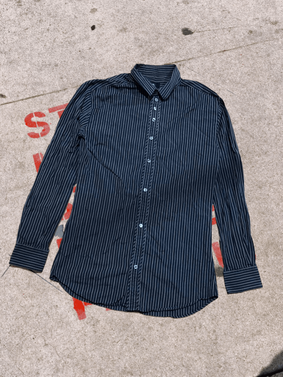 Dolce & Gabbana Dolce & Gabbana Classic Slim Fit Long Sleeve Shirt Size US M / EU 48-50 / 2 - 1 Thumbnail