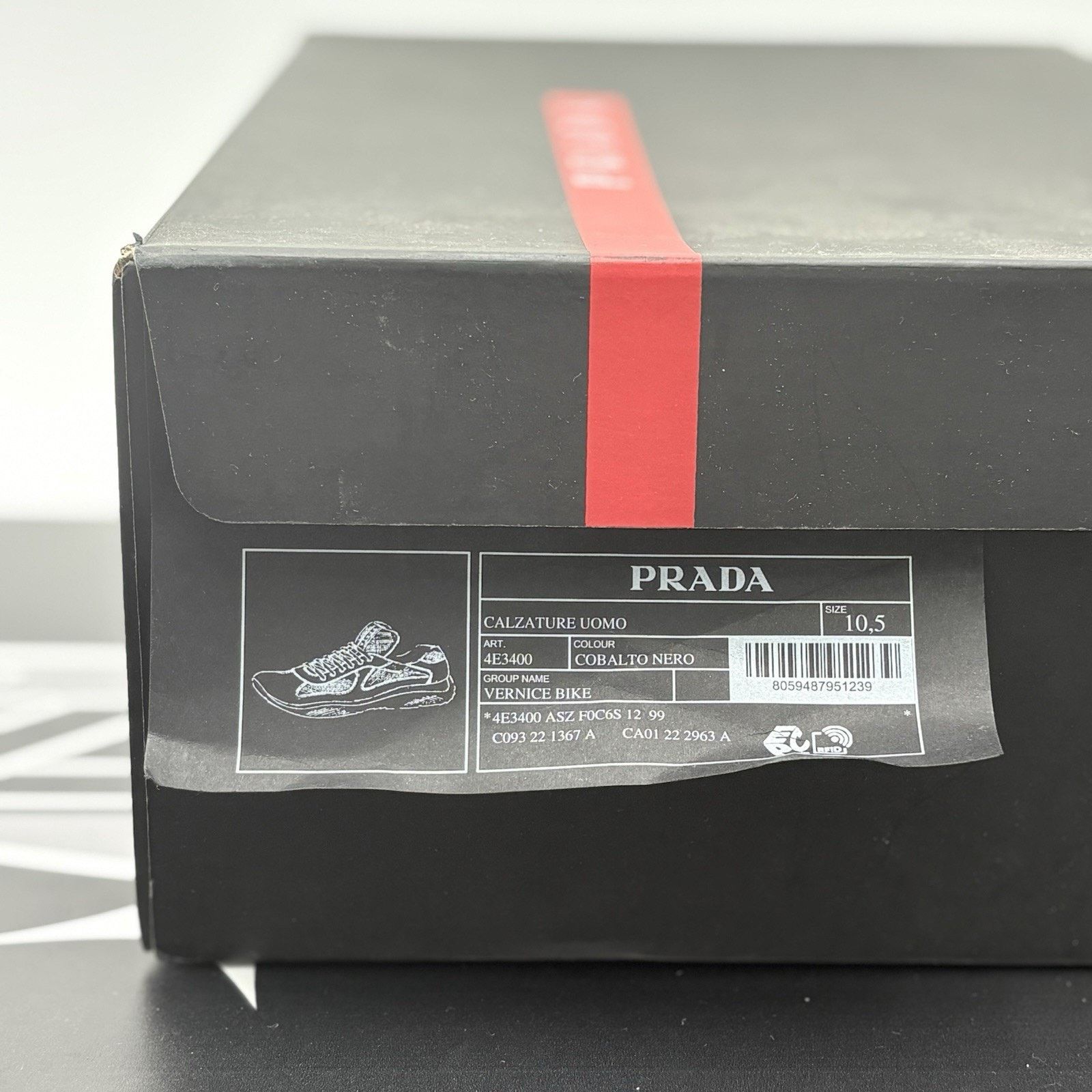 Prada Prada Americas Cup ' Blue Black ' | ONLY WORN 1-3x Size US 11.5 / EU 44-45 - 15 Thumbnail
