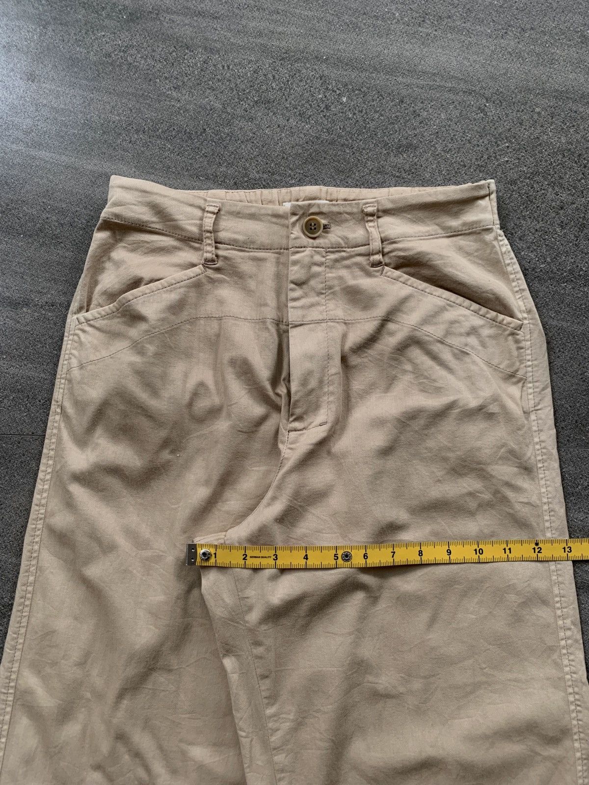 Issey Miyake FREE TAX! Wideleg Relaxed Cropped Pants Size US 28 / EU 44 - 12 Thumbnail
