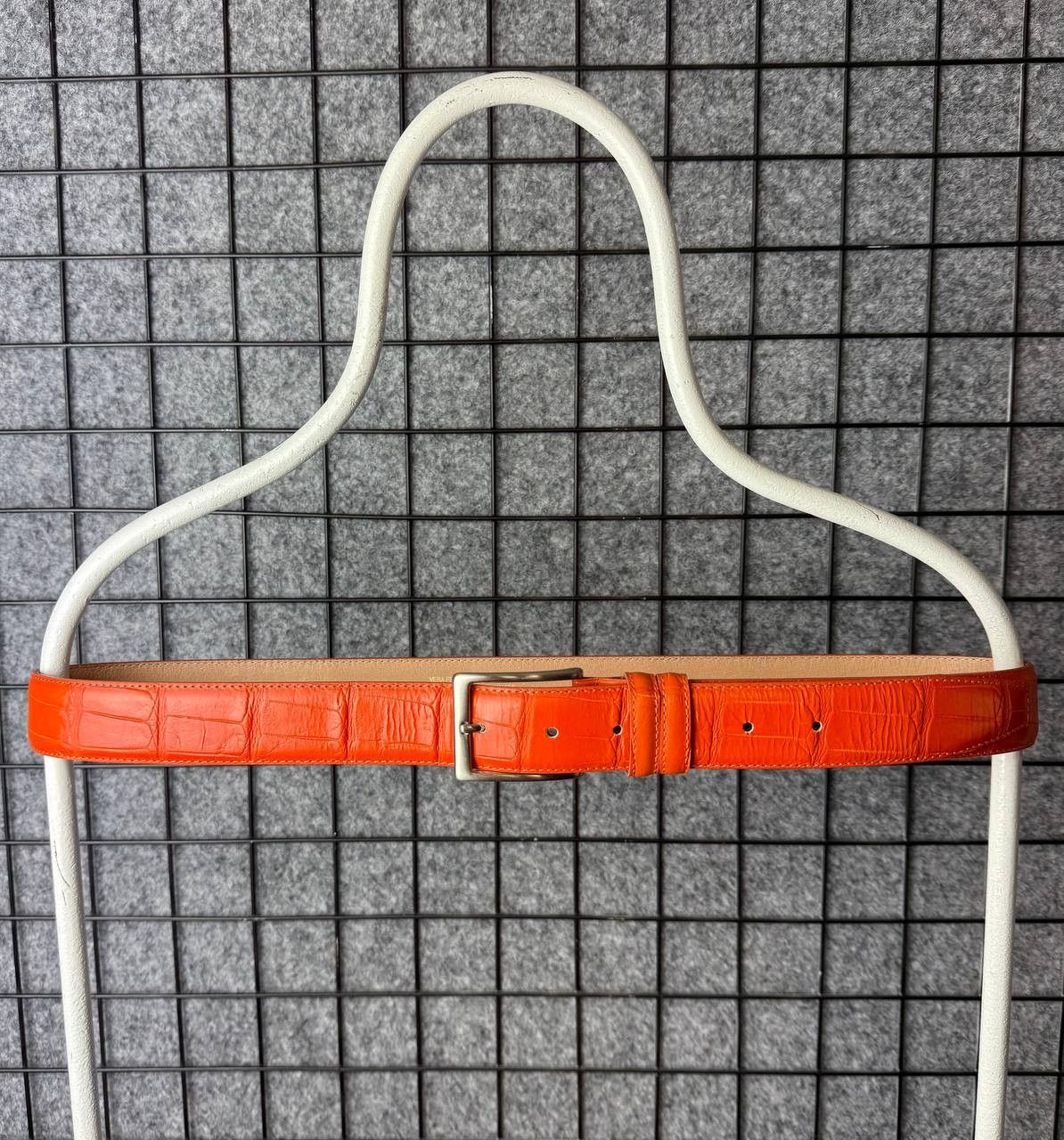 Genuine Leather Leather Belt Snake Pattern Size ONE SIZE - 1 Thumbnail