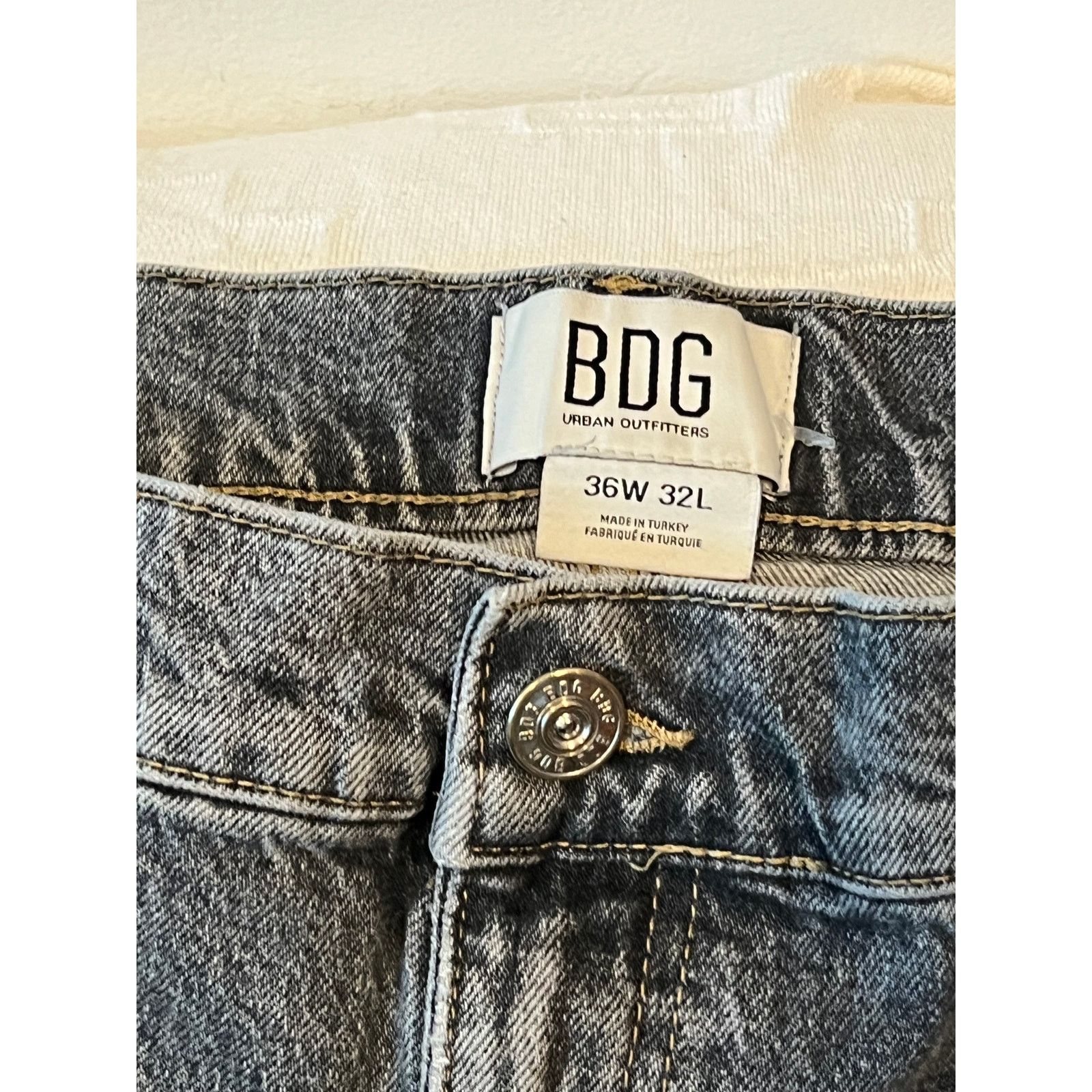 Bdg BDG Urban Outfitters Loose Fit Black Jeans Mens 36x32 Size US 36 / EU 52 - 3 Thumbnail