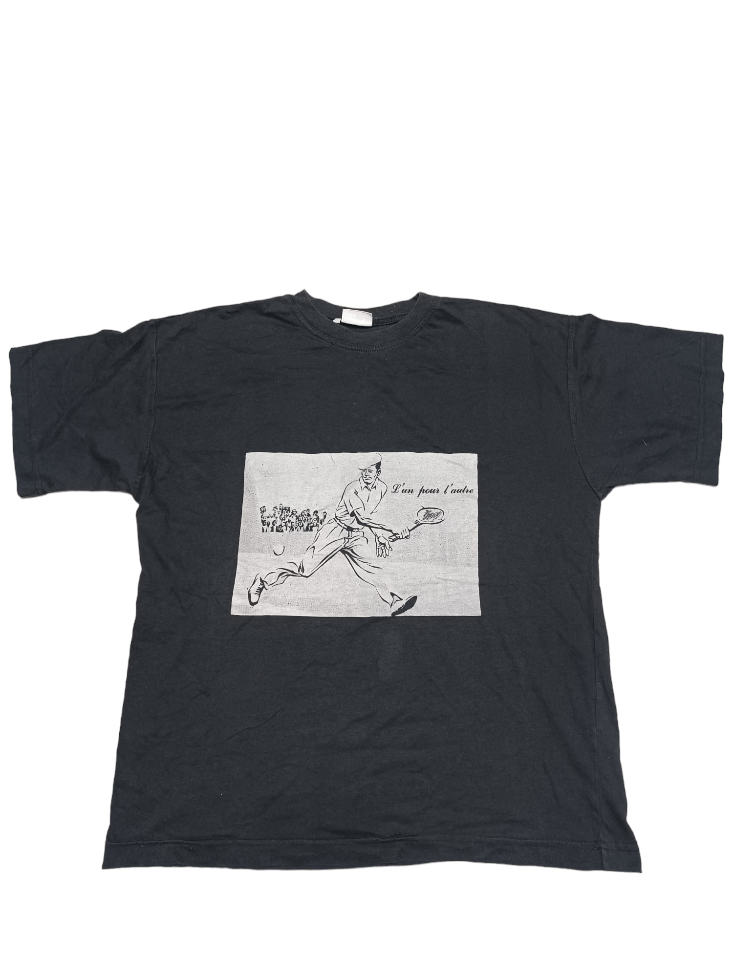 Other L'Un pour l'autre VINTAGE TENNIS OLDMONEY TEE FRANCE Size US L / EU 52-54 / 3 - 1 Thumbnail