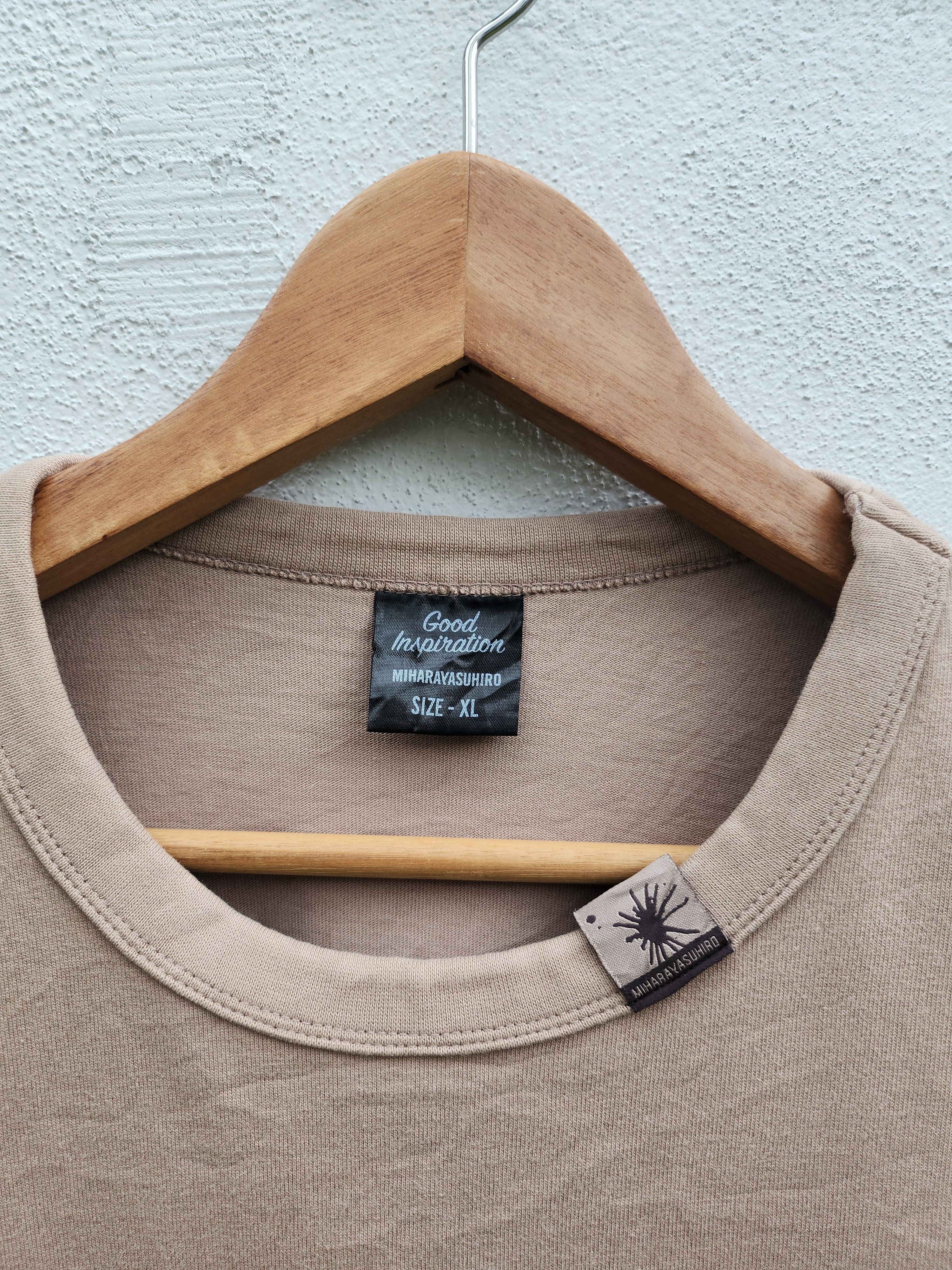 Japanese Brand 💥 MIHARAYASUHIRO X Good Inspiration Baggy AG T-Shirt Size US XL / EU 56 / 4 - 6 Thumbnail