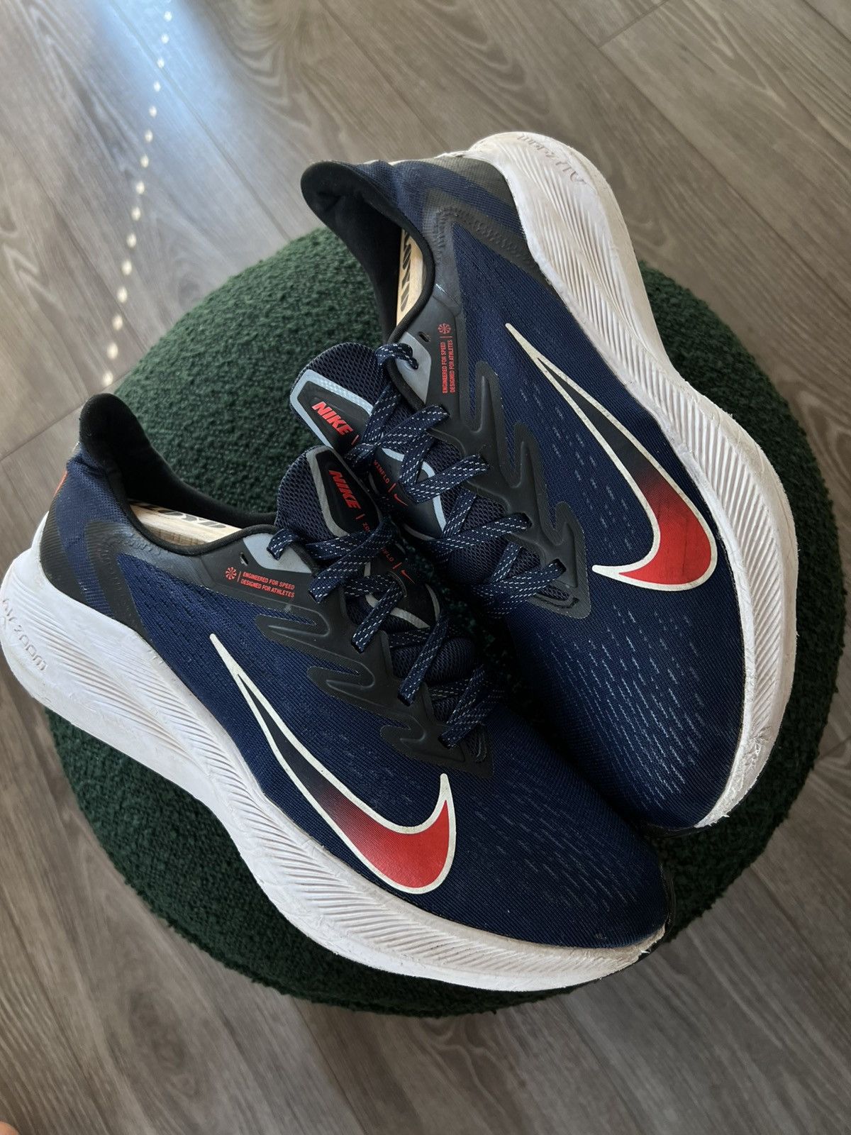 Japanese Brand × Nike ‼️Nike Running Zoom Winflo Fly Carbone Style Sneakers‼️ Size US 9.5 / EU 42-43 - 5 Thumbnail