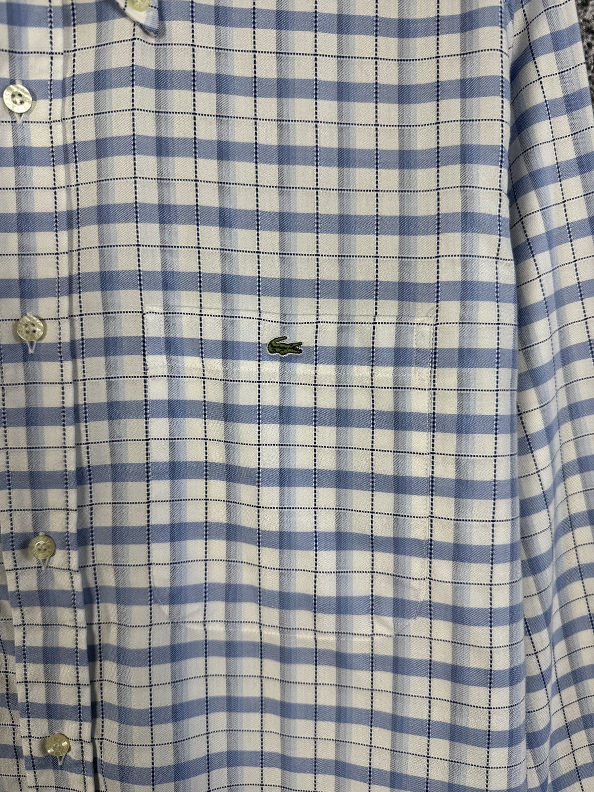 Lacoste Men’s Lacoste Long Sleeve Shirt Button Up Vintage Size 42 Size US L / EU 52-54 / 3 - 6 Thumbnail