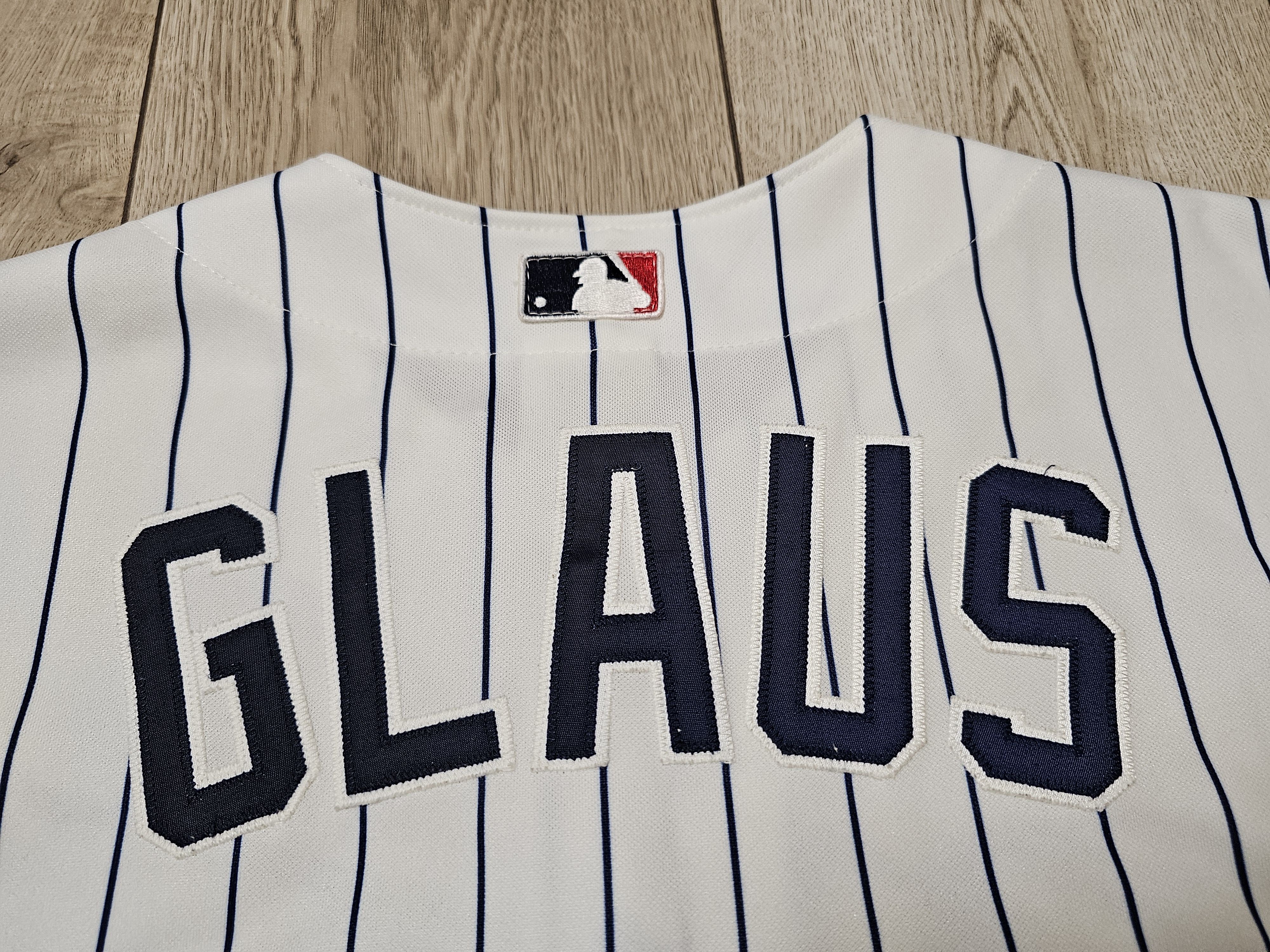 Vintage ANAHEIM ANGELS VINTAGE JERSEY SIGNED TROY GLAUS JERSEY Size US L / EU 52-54 / 3 - 8 Thumbnail