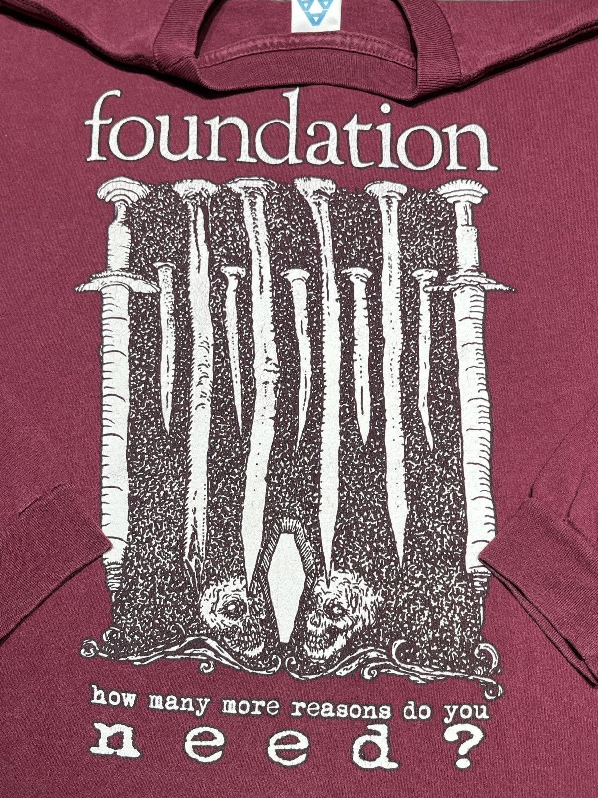 Band Tees × Vintage Vintage 00’s Foundation Band Size US L / EU 52-54 / 3 - 4 Thumbnail