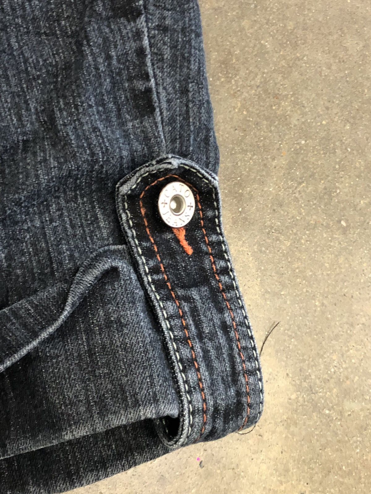Vintage Vtg Y2K Cato Capri Jean Shorts Size 42" / US 20 - 7 Thumbnail