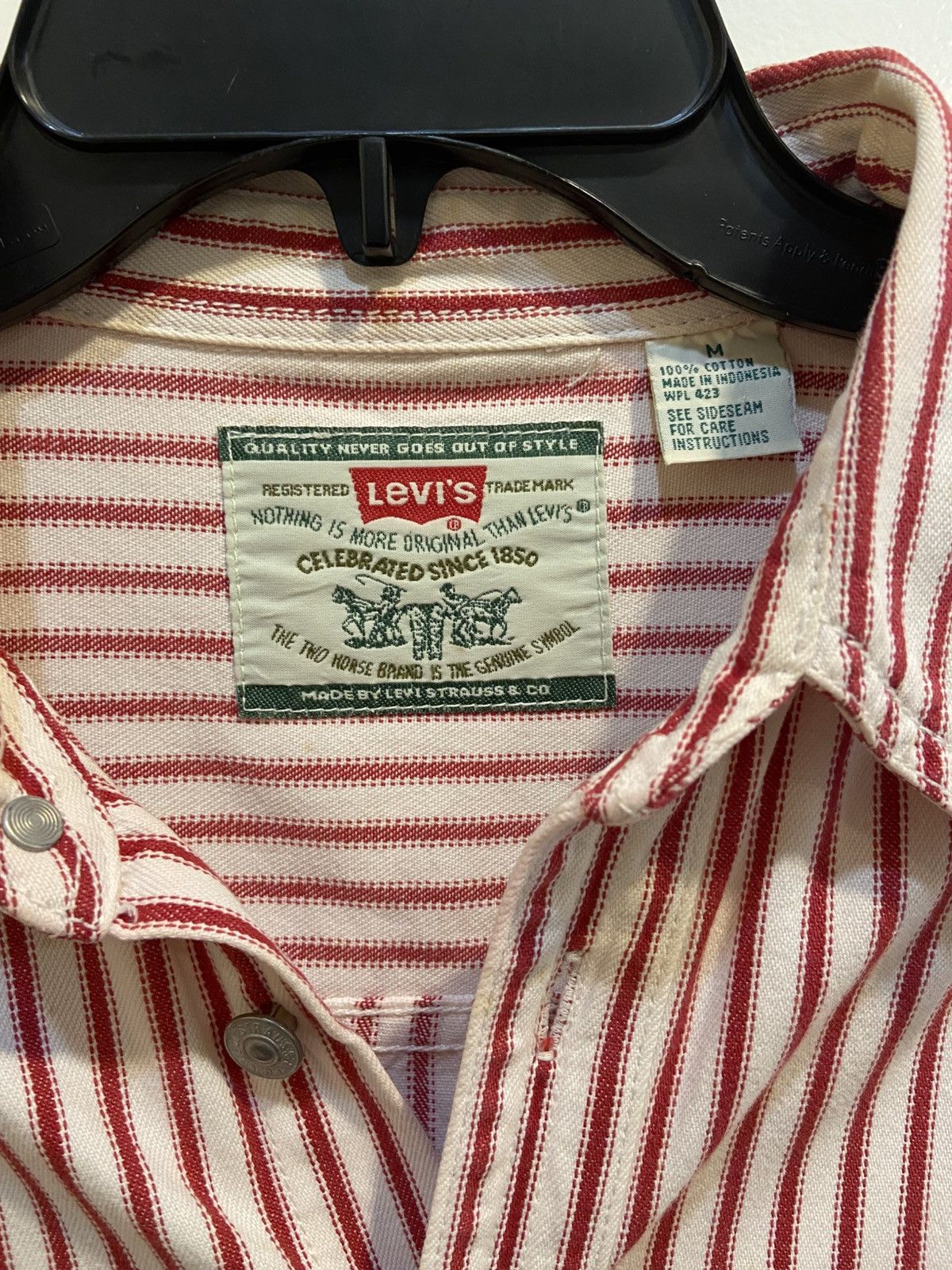 Levi's Vintage Clothing Vintage Levi shirt Size US M / EU 48-50 / 2 - 2 Thumbnail