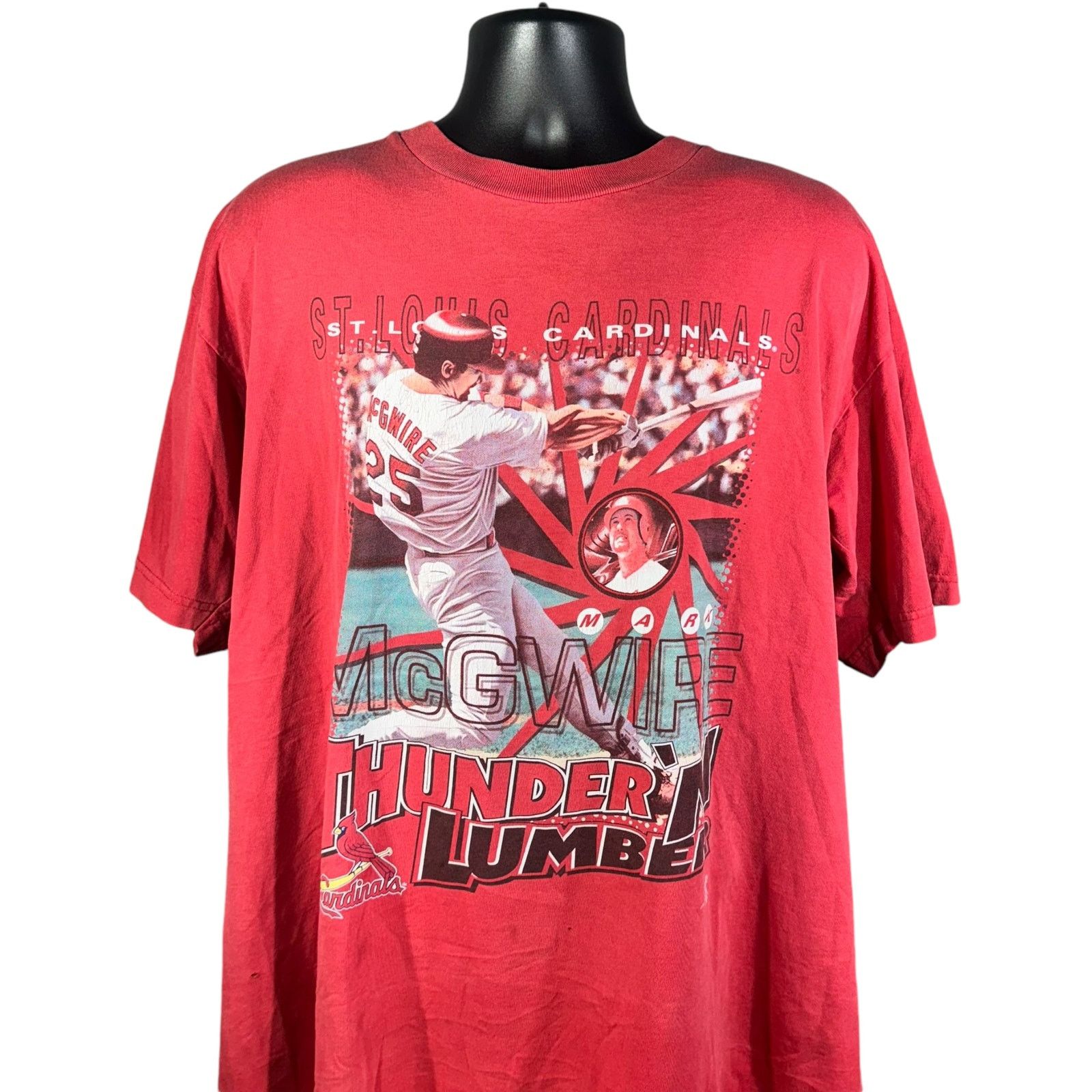 MLB Vintage St. Louis Cardinals Mark McGwire Tee Size US XL / EU 56 / 4 - 2 Thumbnail