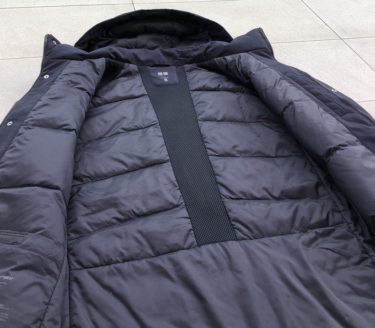 Uniqlo Uniqlo Men’s Hybrid Down Outerwear Down Feather Parka Jacket Size US L / EU 52-54 / 3 - 6 Thumbnail