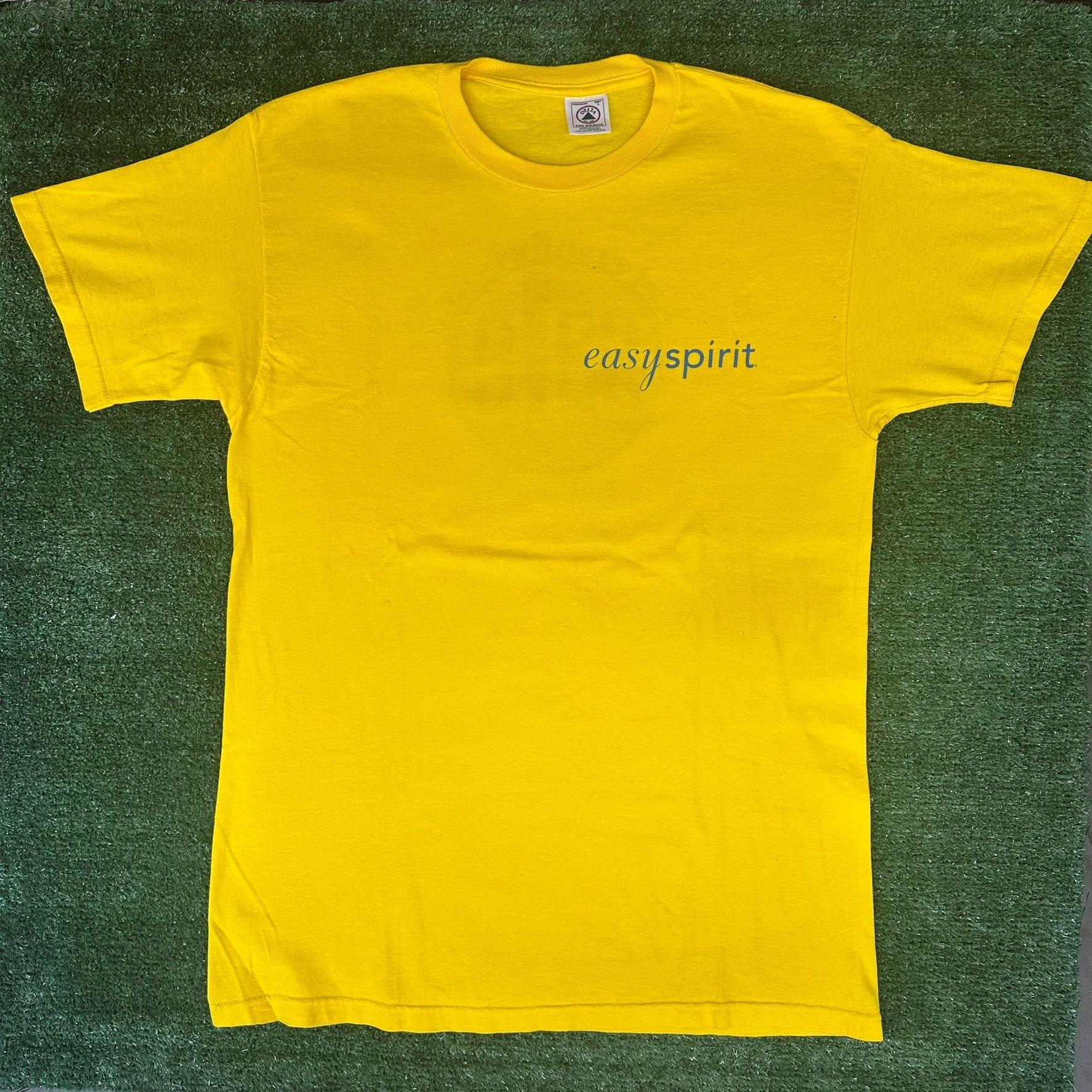 Delta Vintage 90s Easy Spirit Comfort Sale T-Shirt Bright Yellow P Size US L / EU 52-54 / 3 - 1 Thumbnail