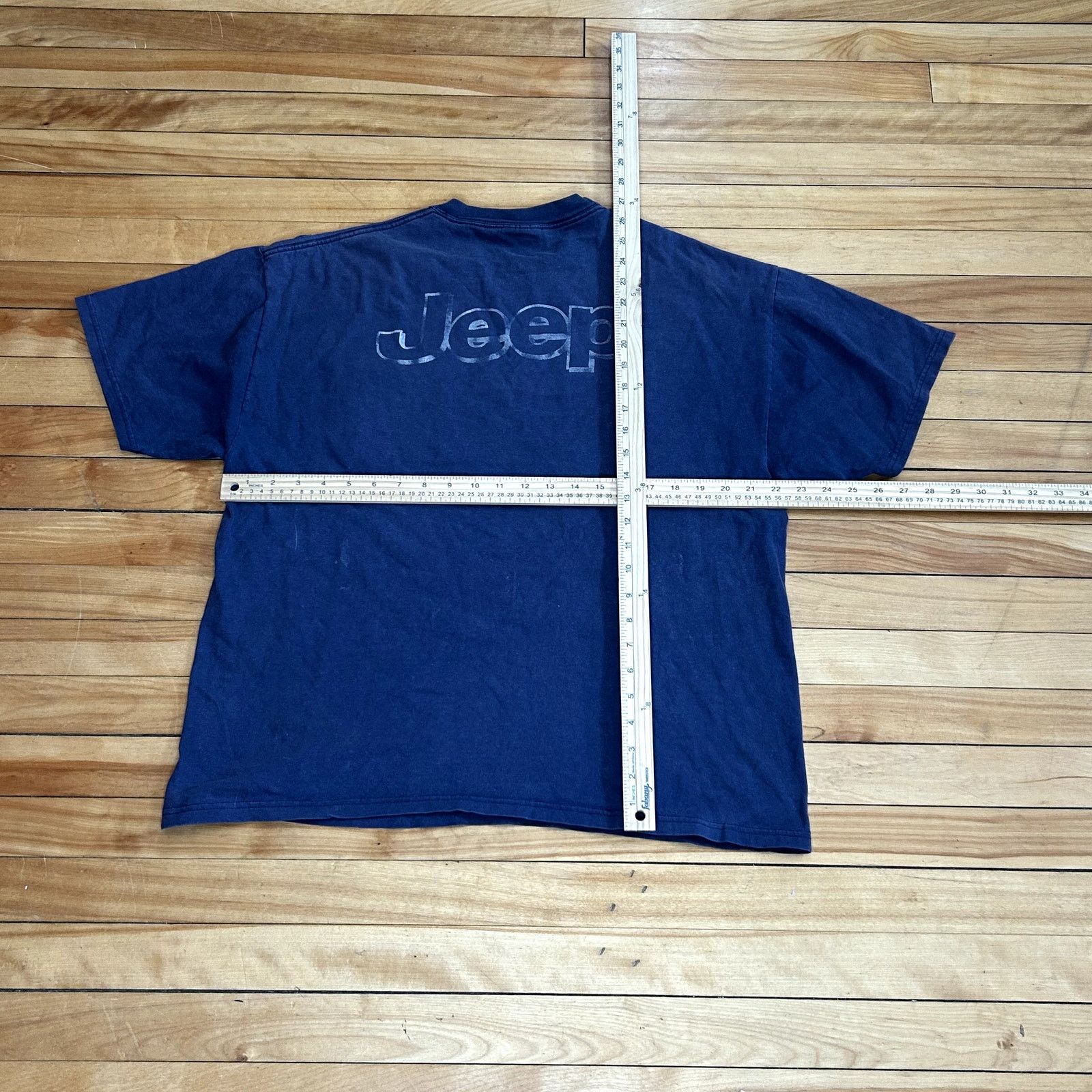 Hanes Y2K Blue Jeep T-Shirt XL Size US XL / EU 56 / 4 - 2 Thumbnail