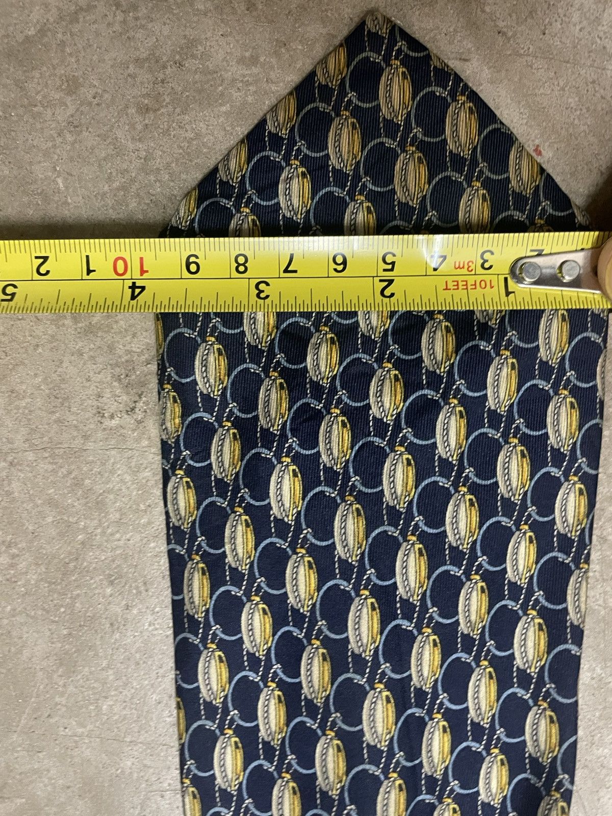 Lancel Lancel Man Necktie Made in France 100% Silk Size ONE SIZE - 5 Thumbnail