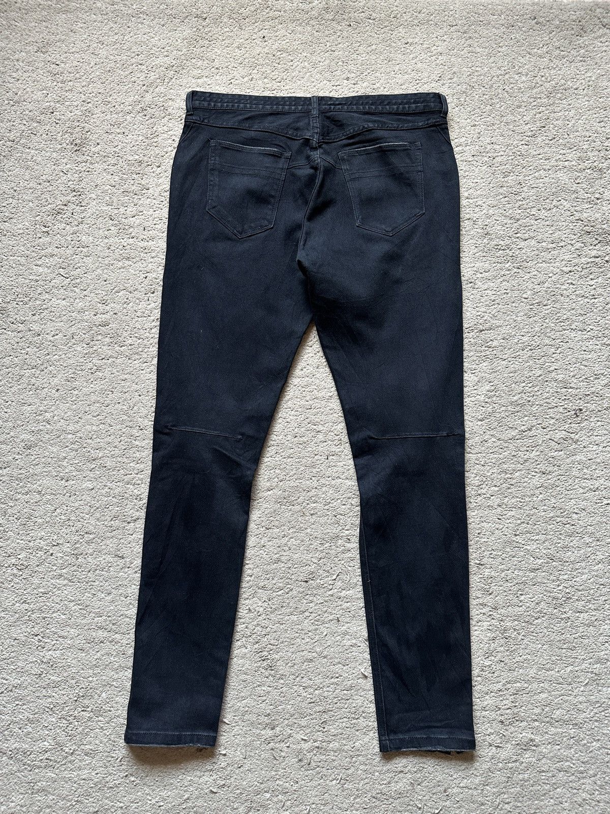 Number (N)ine NUMBERNINE Black Jeans Size US 32 / EU 48 - 10 Thumbnail