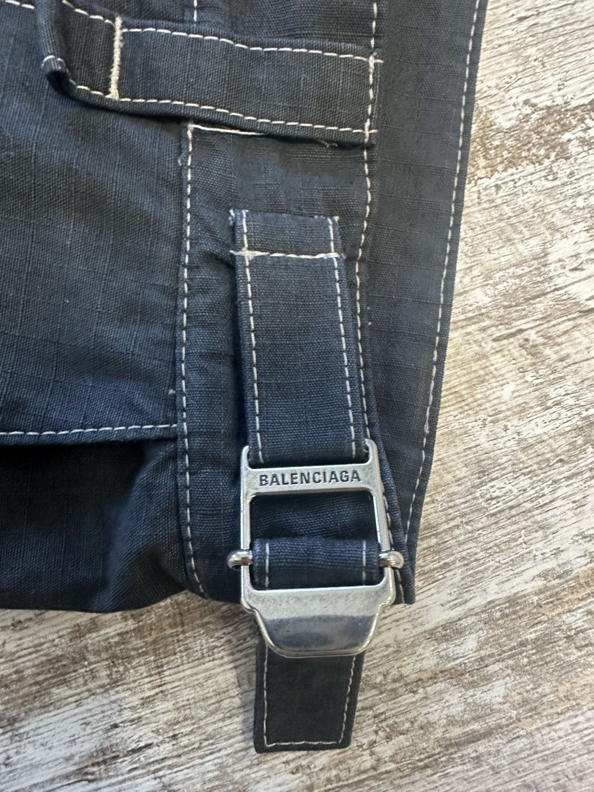 Balenciaga Balenciaga Sample Cargo Flared Pants Size US 30 / EU 46 - 7 Thumbnail